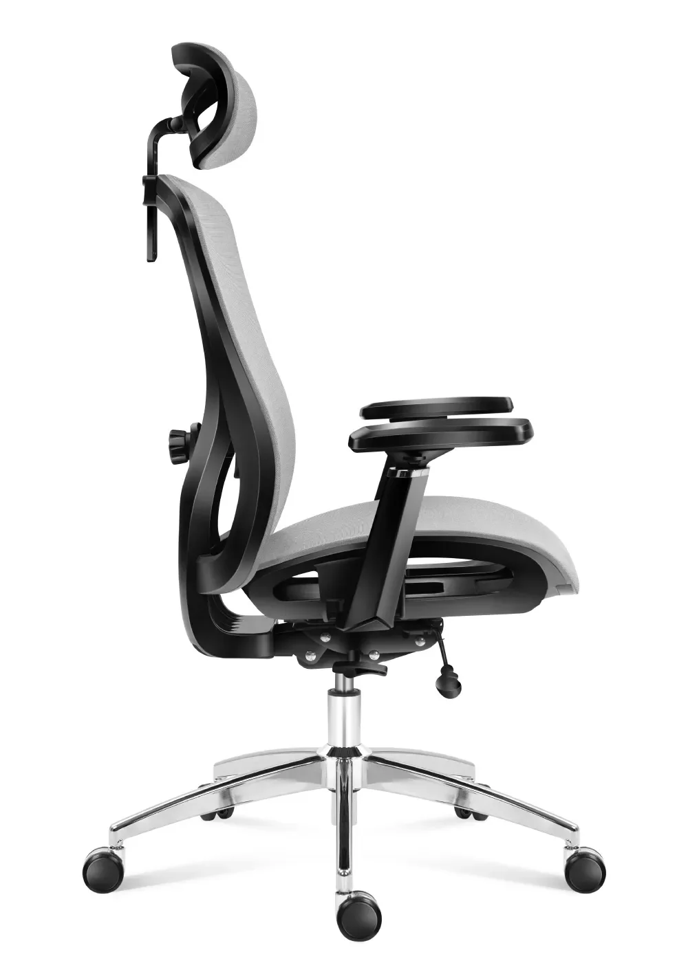 Fotel ergonomiczny Mark Adler Expert 5.3 Grey Mesh - Image 9