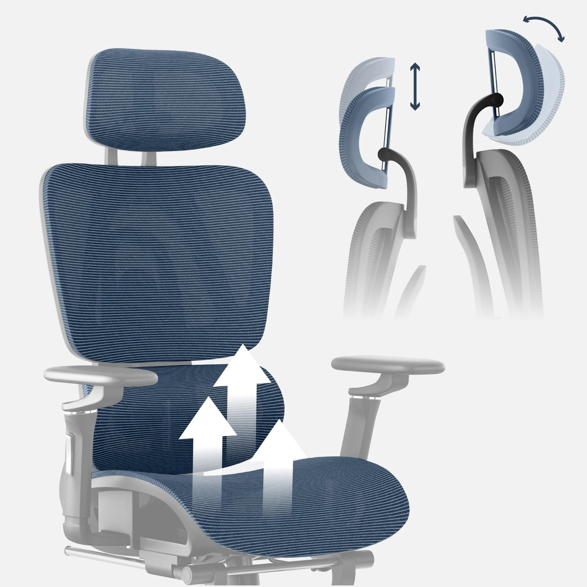 Fotel ergonomiczny Mark Adler Expert 7.9 Black - Image 5