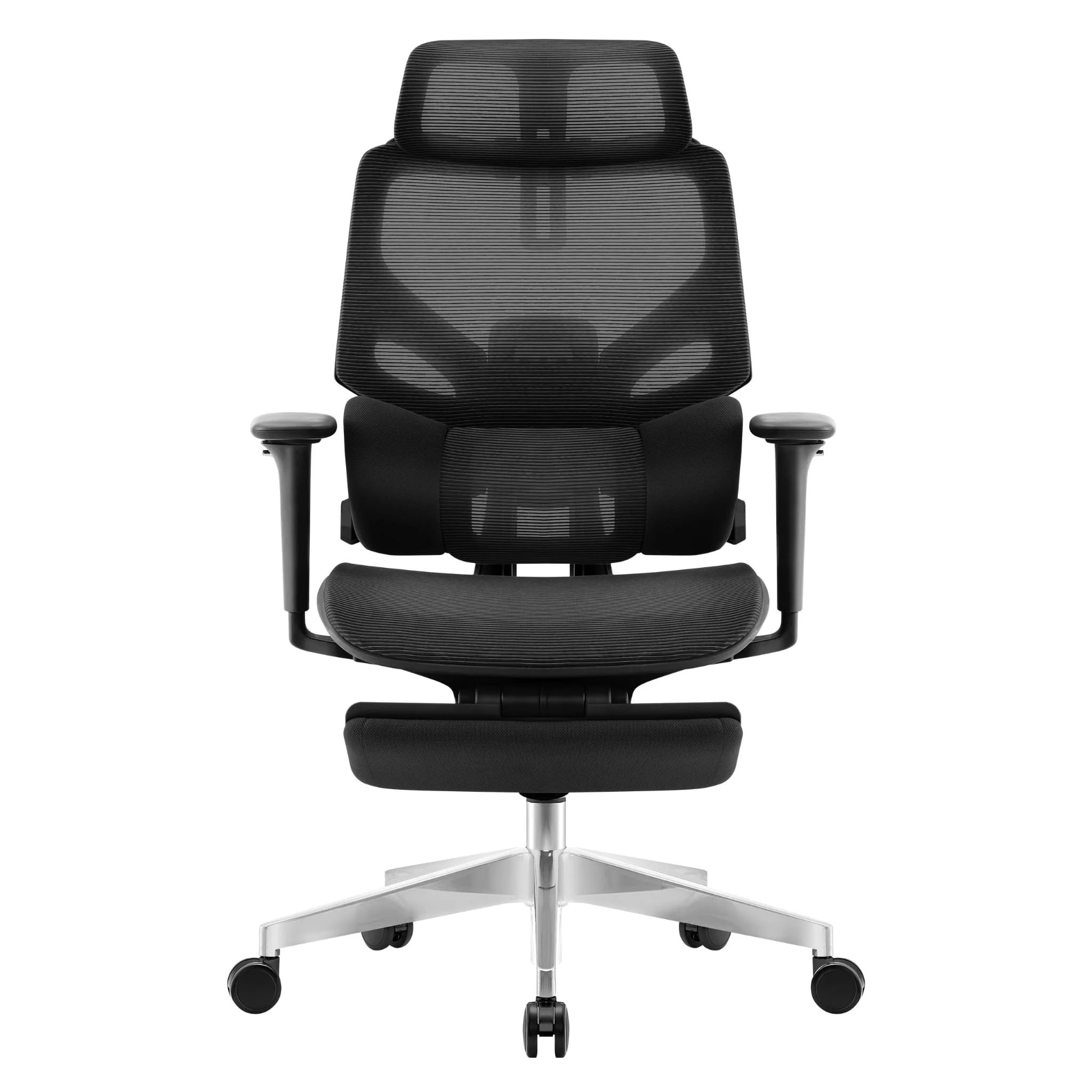 Fotel ergonomiczny Mark Adler Expert 8.7 Black Mesh - Image 2