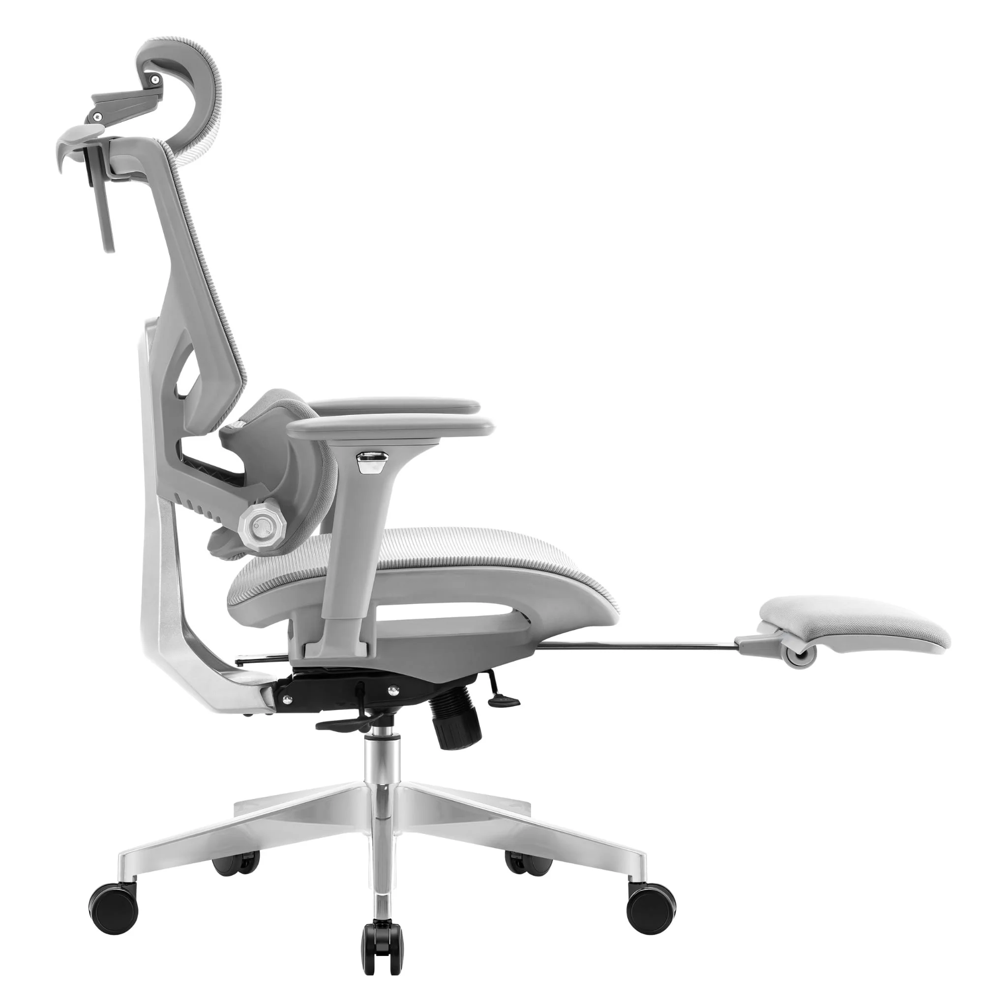 Fotel ergonomiczny Mark Adler Expert 8.7 Grey Mesh OUTLET - Image 9