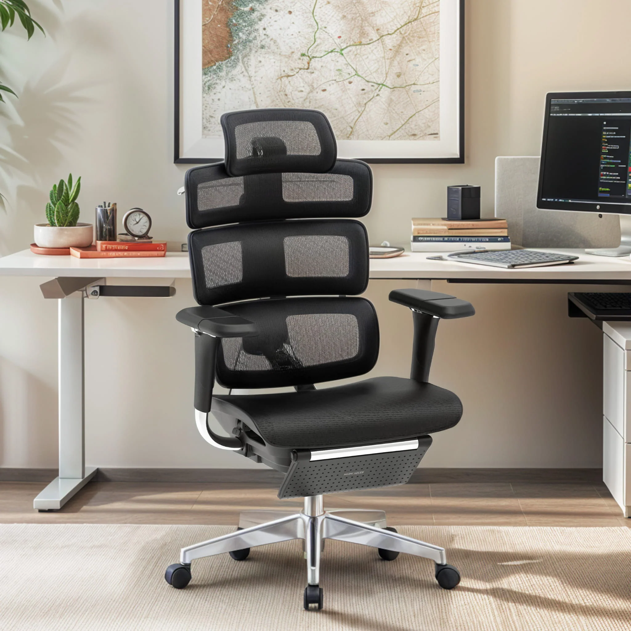 Fotel ergonomiczny Mark Adler Expert 9.8 Black - Image 4