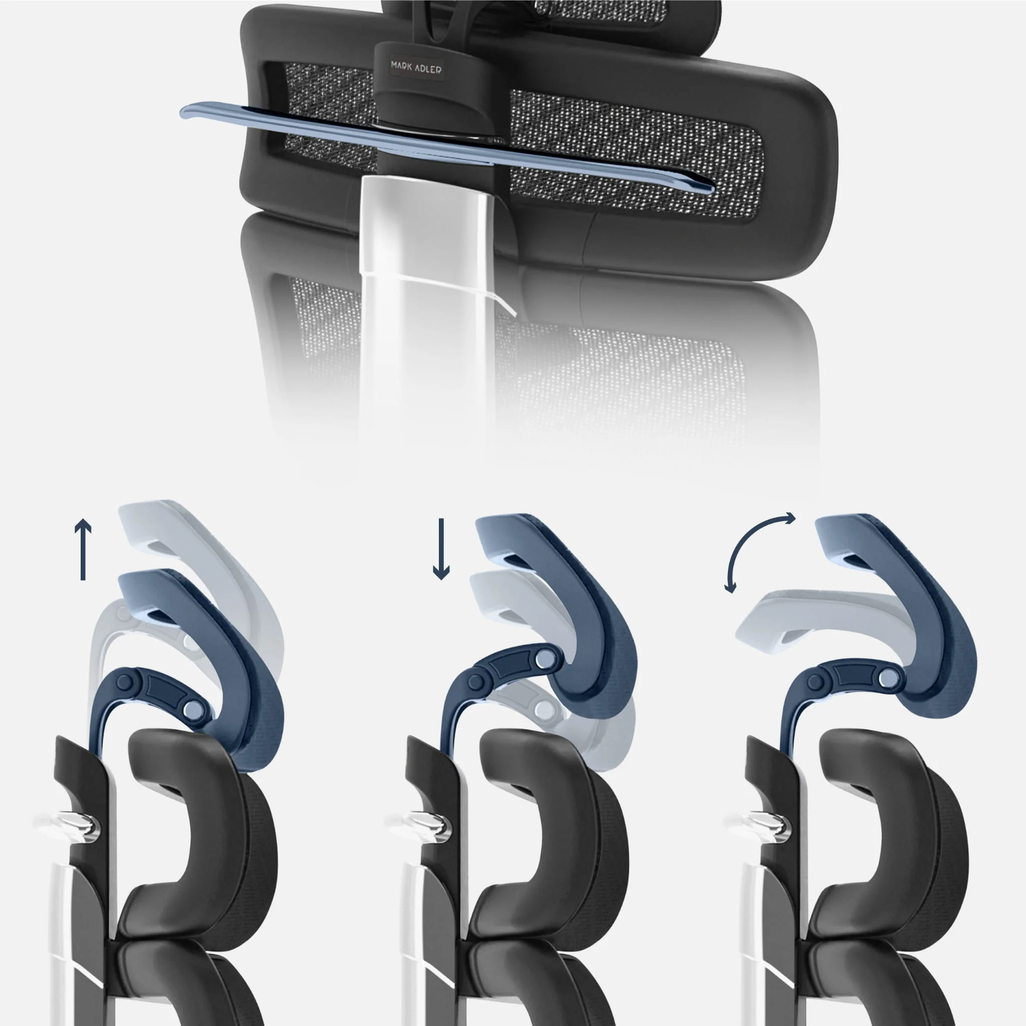 Fotel ergonomiczny Mark Adler Expert 9.8 Black - Image 5