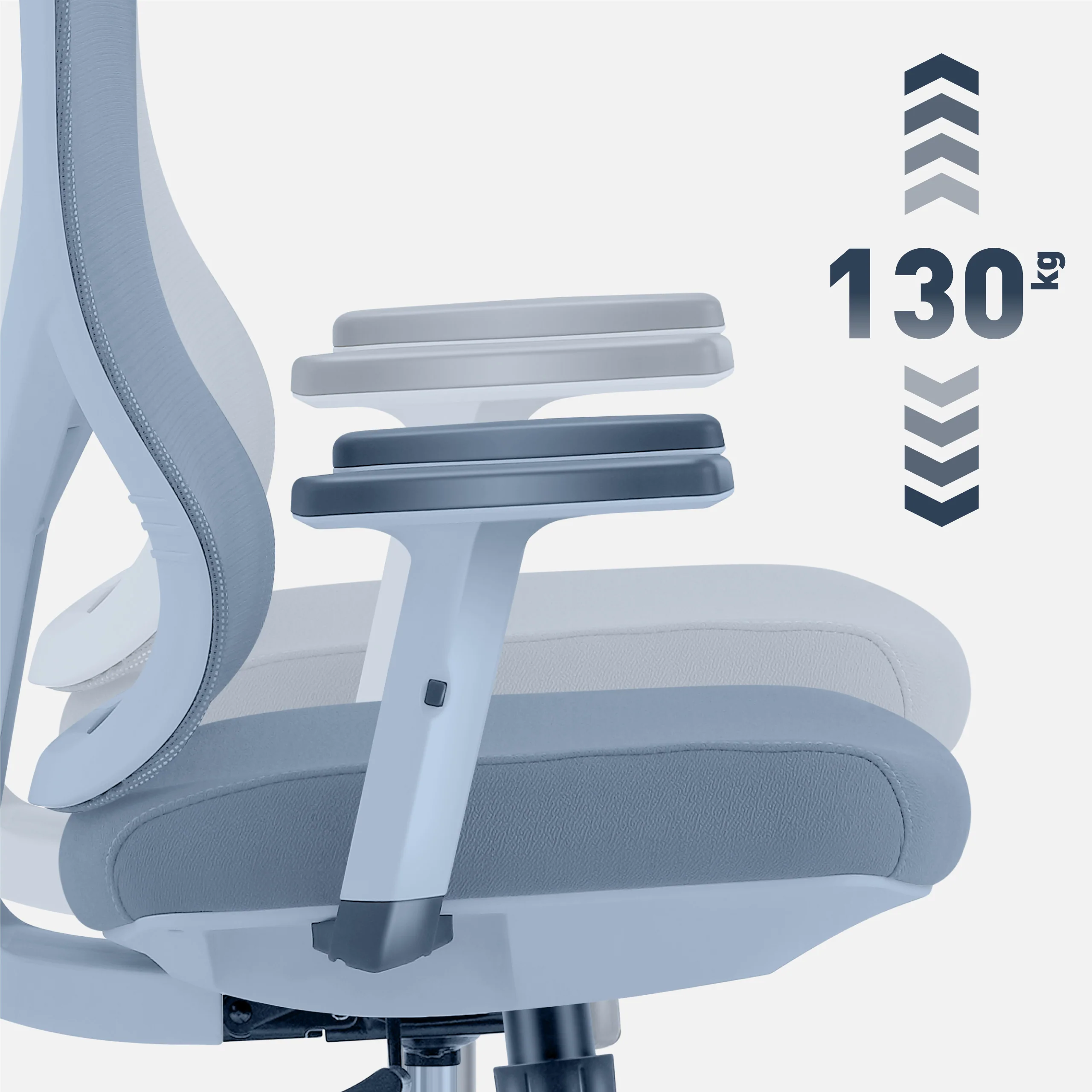 Fotel ergonomiczny Mark Adler Manager 3.3 White - Image 6