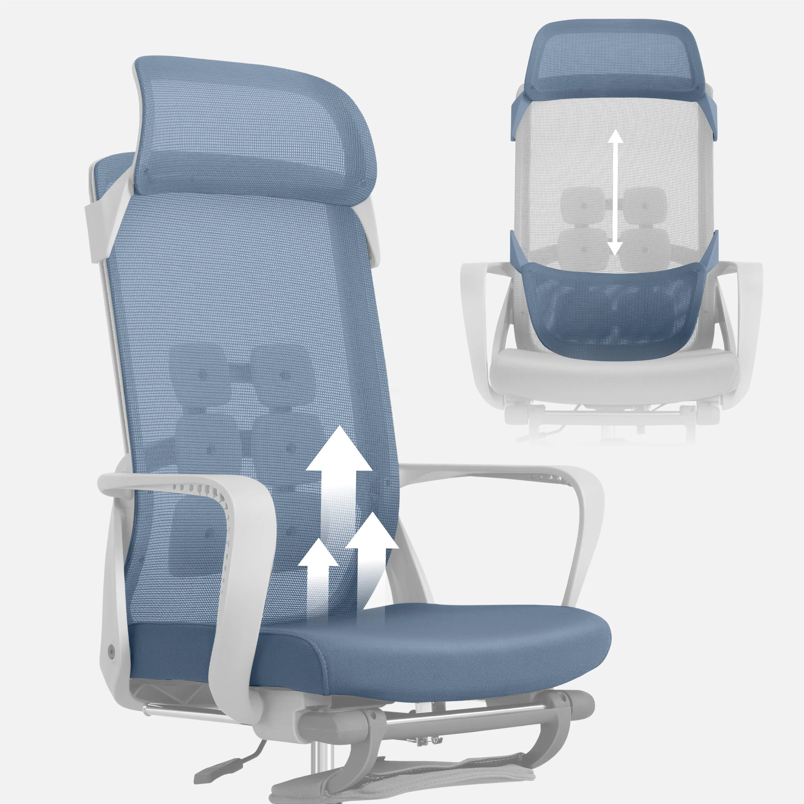 Fotel ergonomiczny Mark Adler Manager 3.6 Grey - Image 4