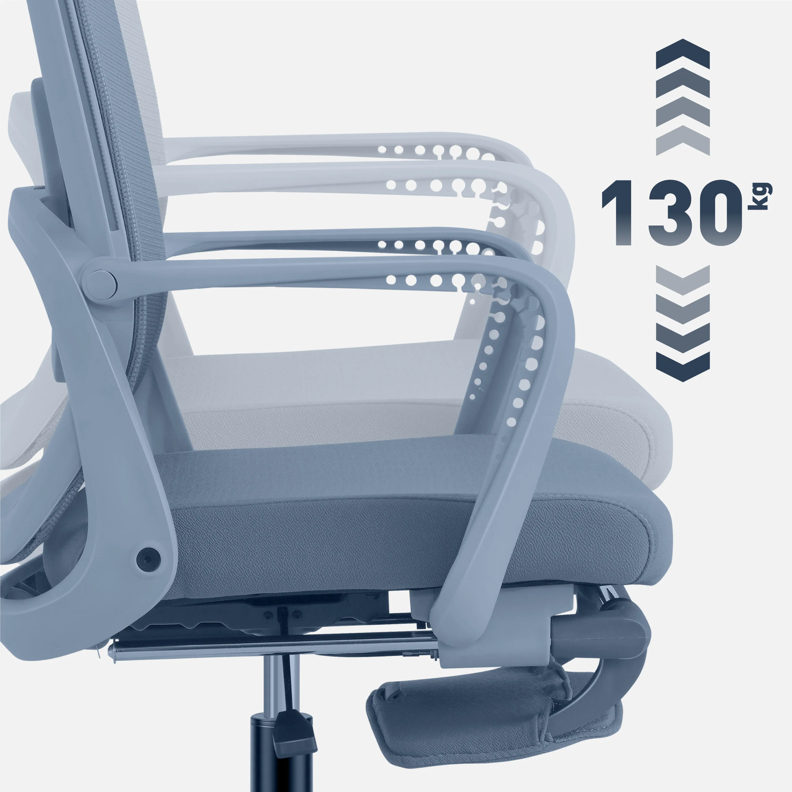 Fotel ergonomiczny Mark Adler Manager 3.6 Grey - Image 7