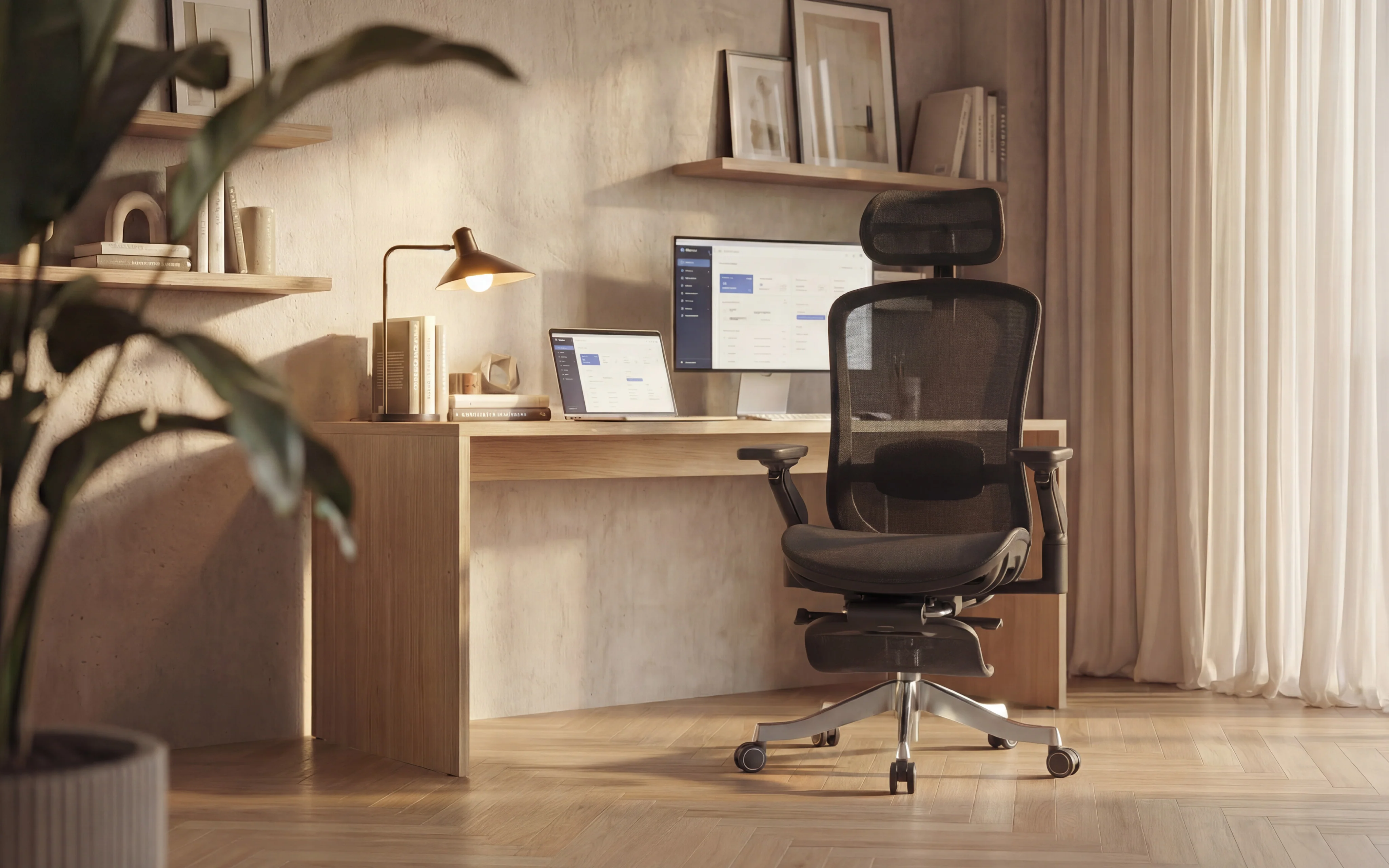 Fotel ergonomiczny z masażem Mark Adler Leadpro 8.7 Black - Image 16