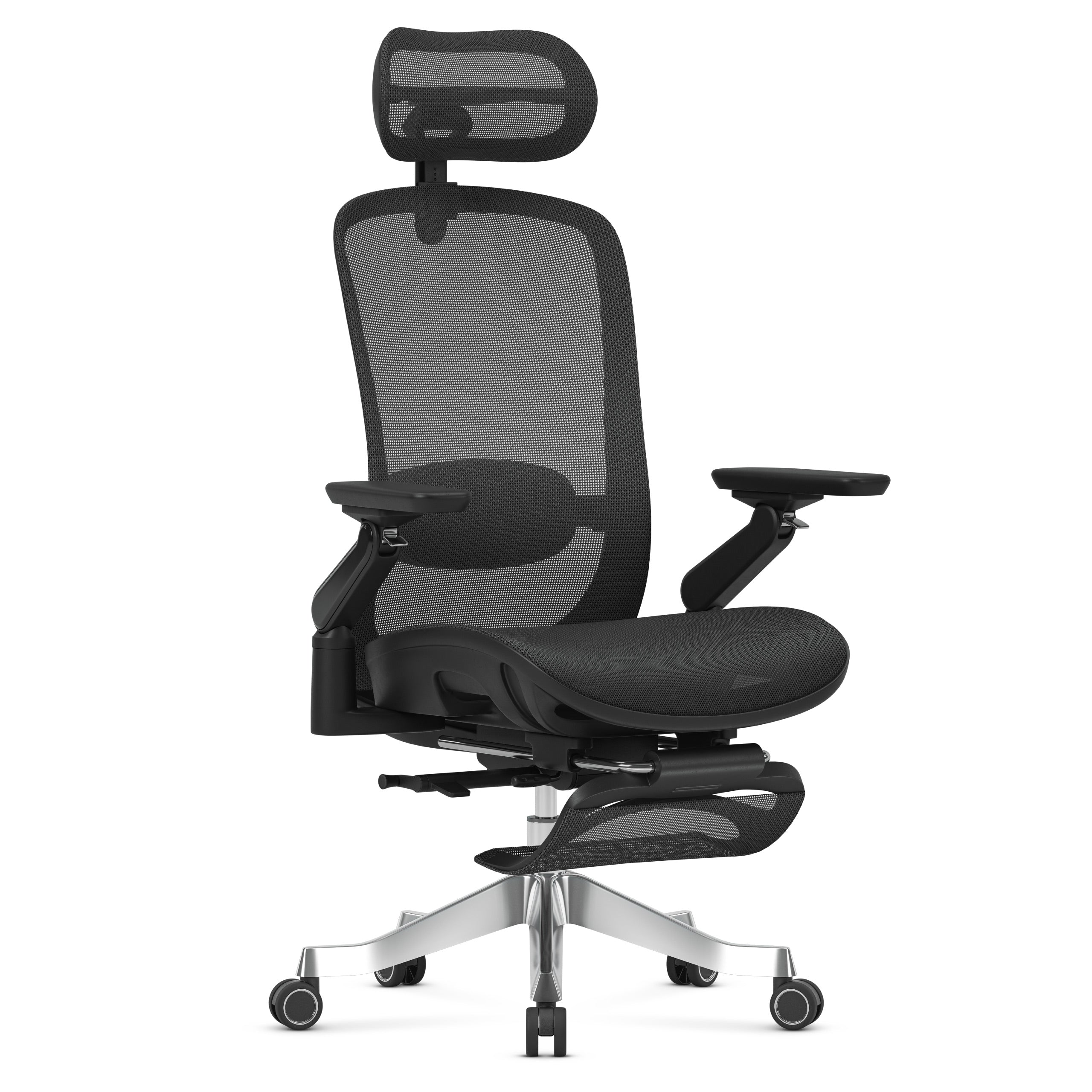 Fotel ergonomiczny z masażem Mark Adler Leadpro 8.7 Black - Image 8