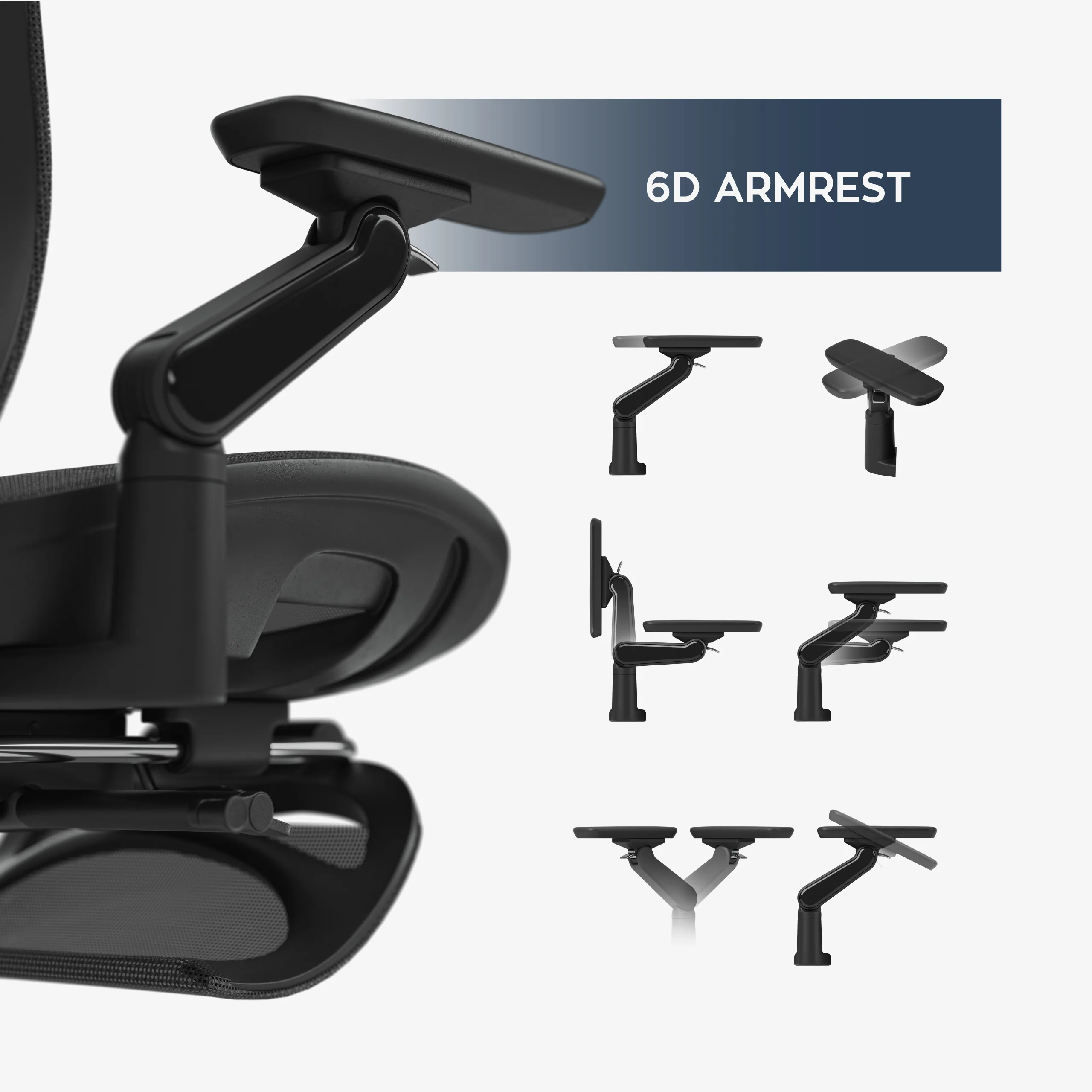 Fotel ergonomiczny z masażem Mark Adler Leadpro 8.7 Black - Image 9