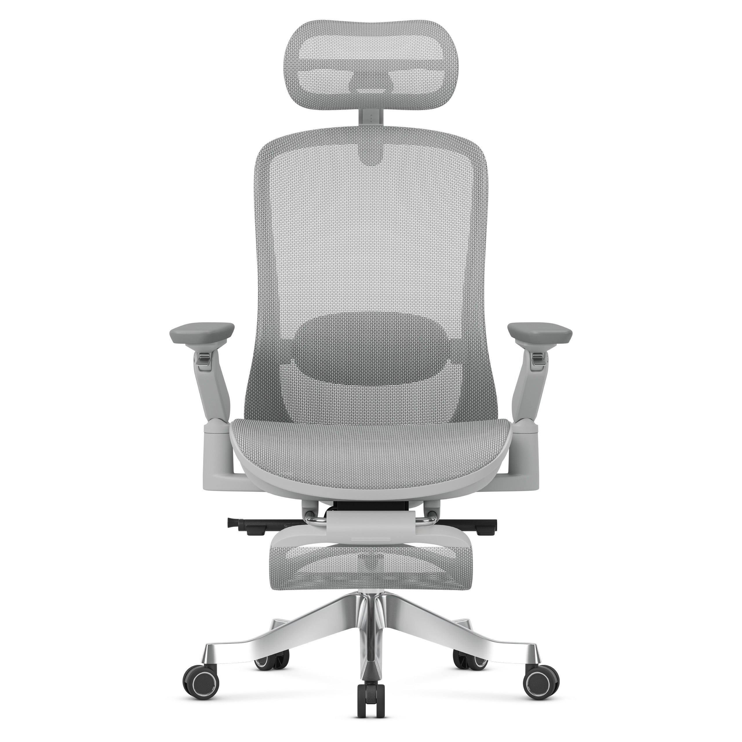 Fotel ergonomiczny z masażem Mark Adler Leadpro 8.7 Grey - Image 17