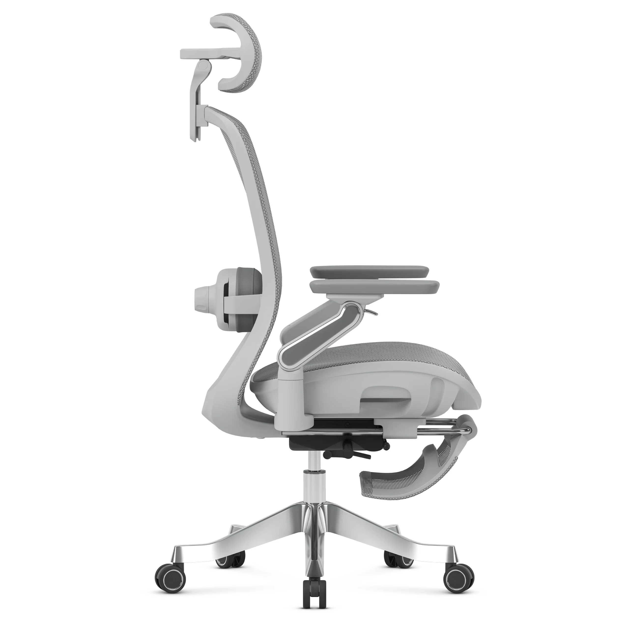Fotel ergonomiczny z masażem Mark Adler Leadpro 8.7 Grey - Image 19