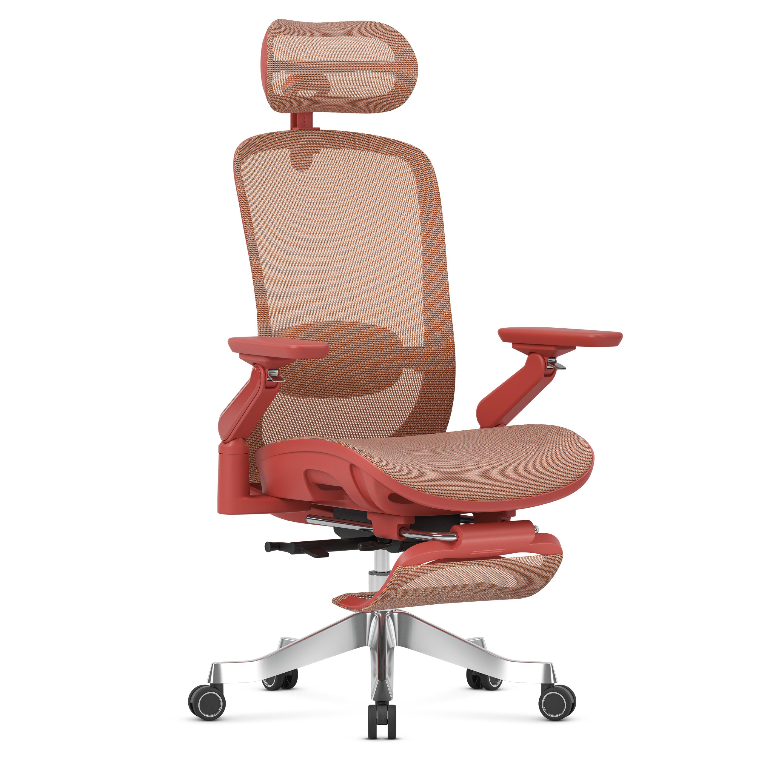 Fotel ergonomiczny z masażem Mark Adler Leadpro 8.7 Red - Image 10