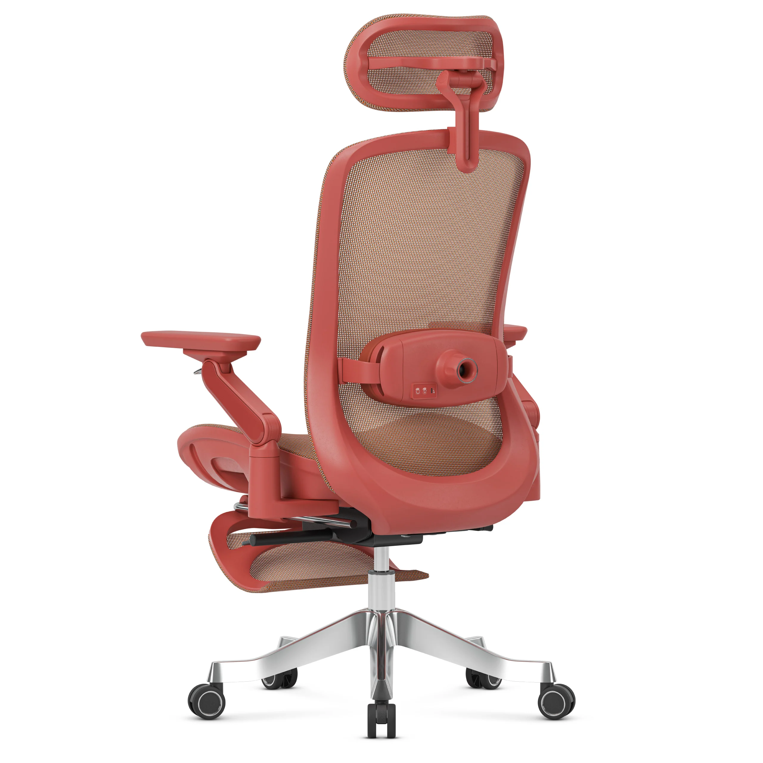 Fotel ergonomiczny z masażem Mark Adler Leadpro 8.7 Red - Image 11
