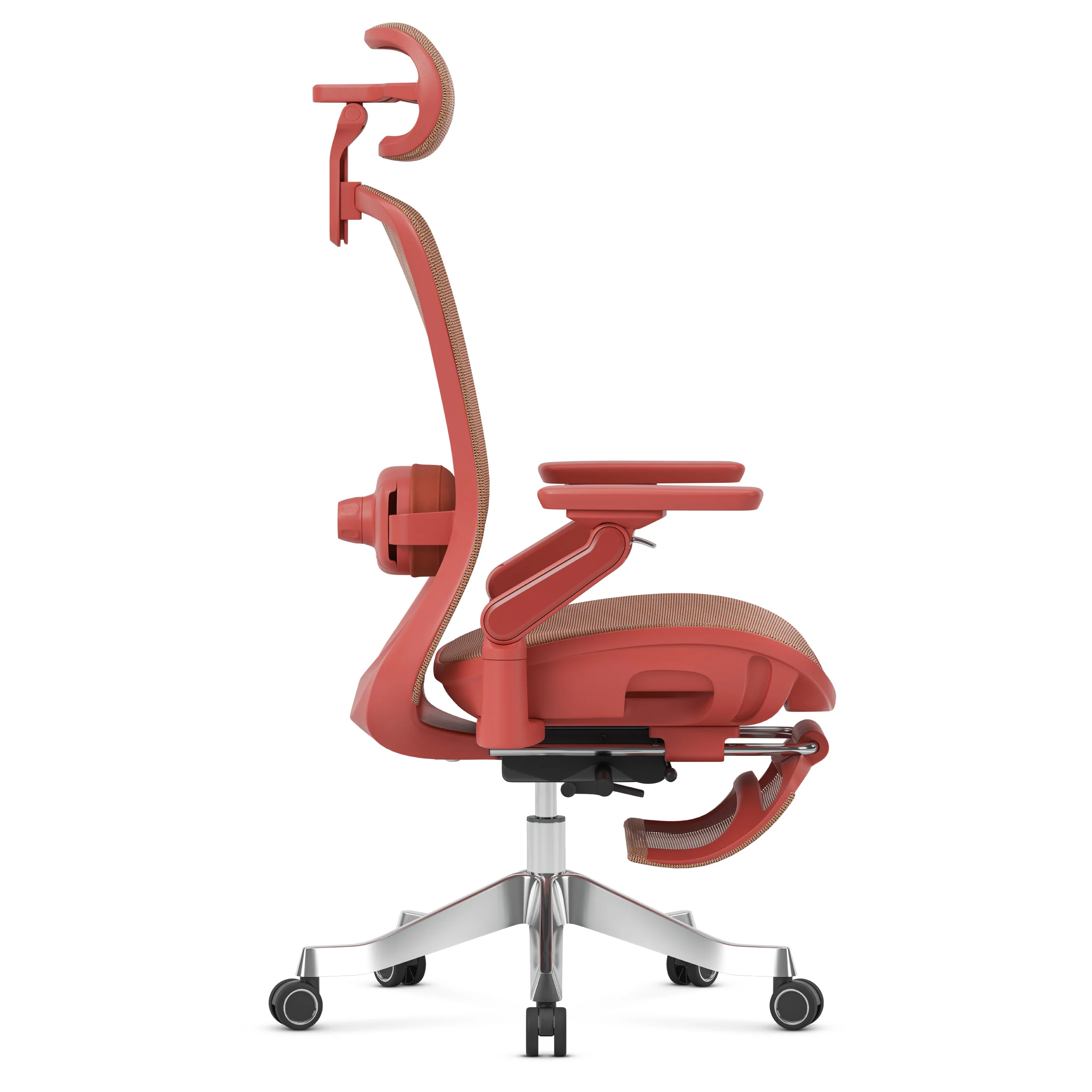 Fotel ergonomiczny z masażem Mark Adler Leadpro 8.7 Red - Image 17