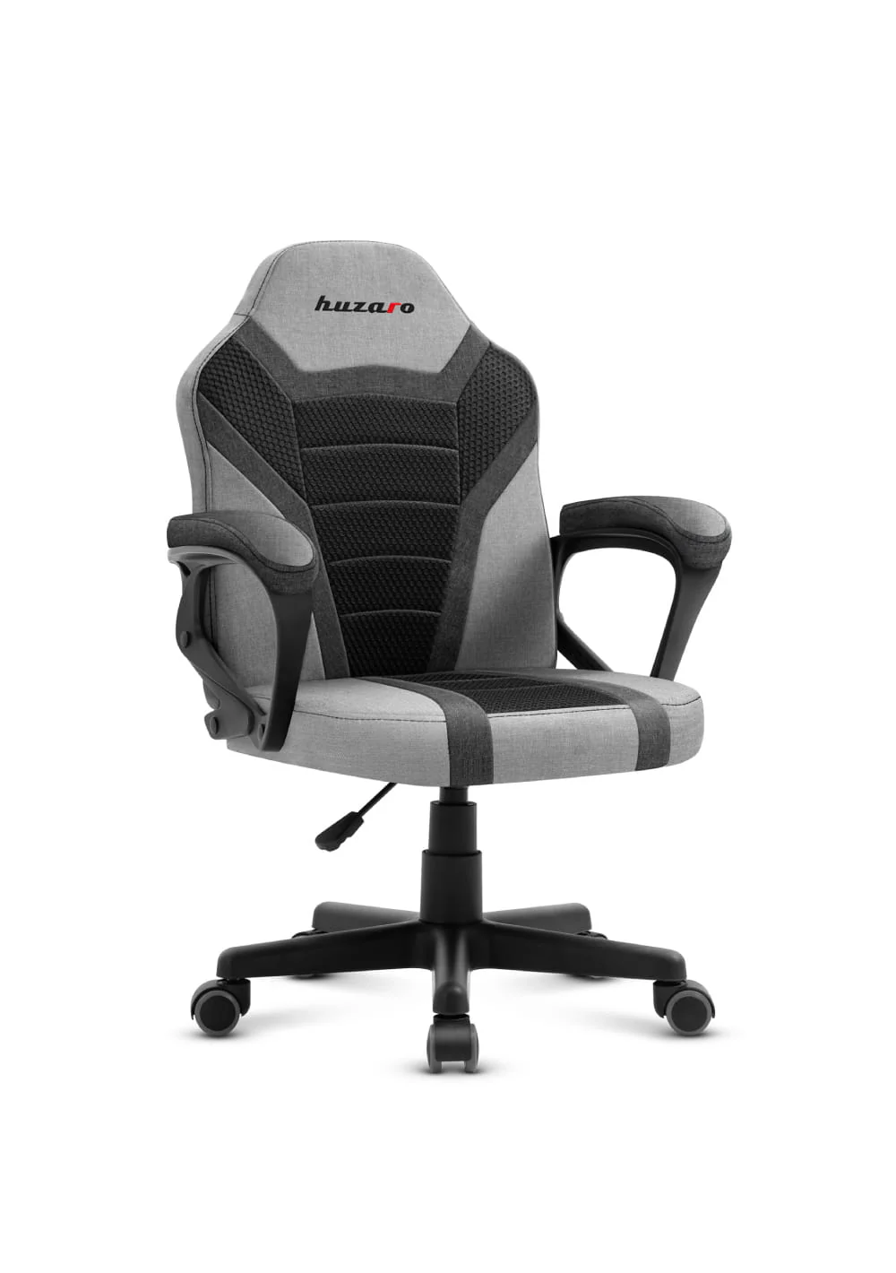 Fotel Gamingowy dla dziecka HUZARO RANGER 1.0 Grey Mesh OUTLET - Image 3