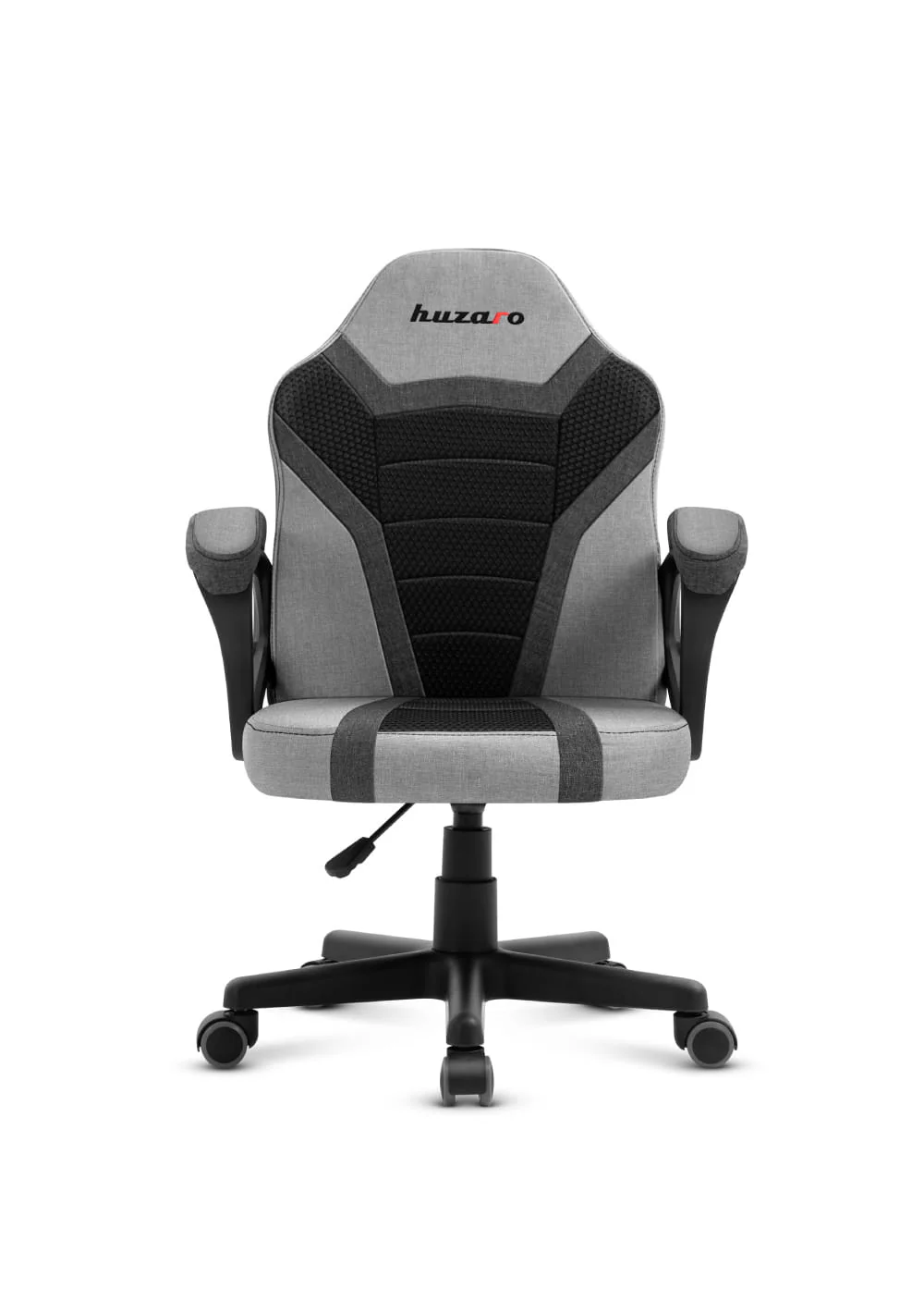 Fotel Gamingowy dla dziecka HUZARO RANGER 1.0 Grey Mesh OUTLET - Image 4
