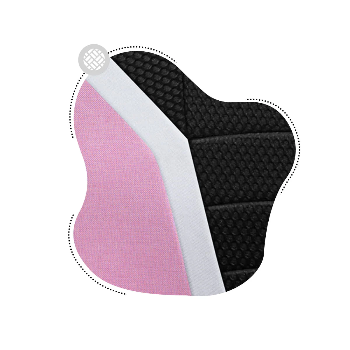 Fotel Gamingowy dla dziecka HUZARO RANGER 1.0 Pink Mesh - Image 15