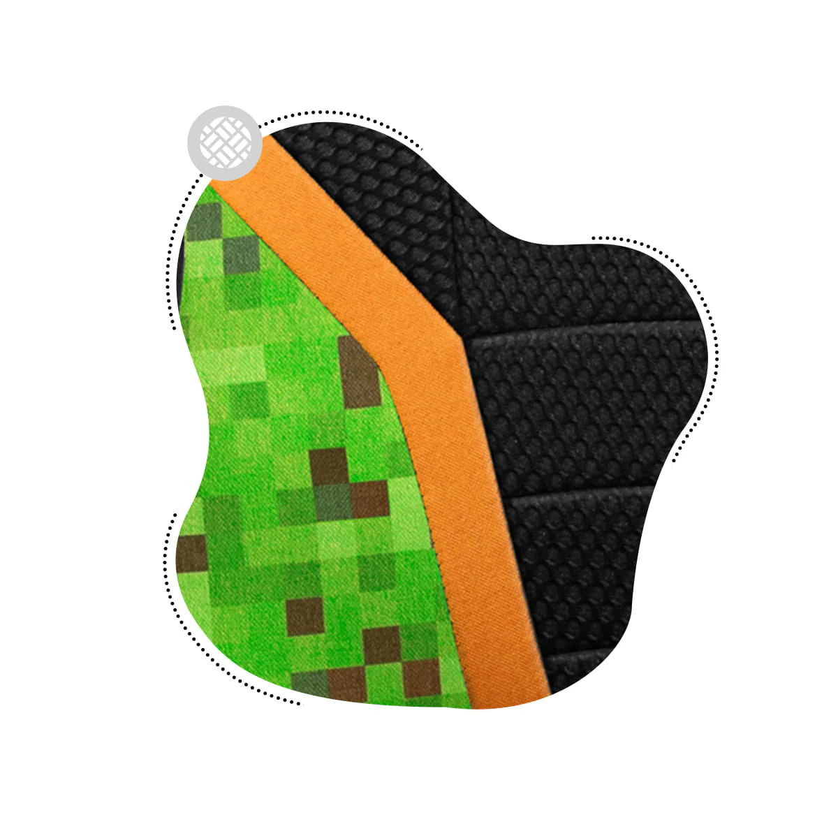 Fotel Gamingowy dla dziecka Huzaro RANGER 1.0 Pixel Mesh OUTLET - Image 12