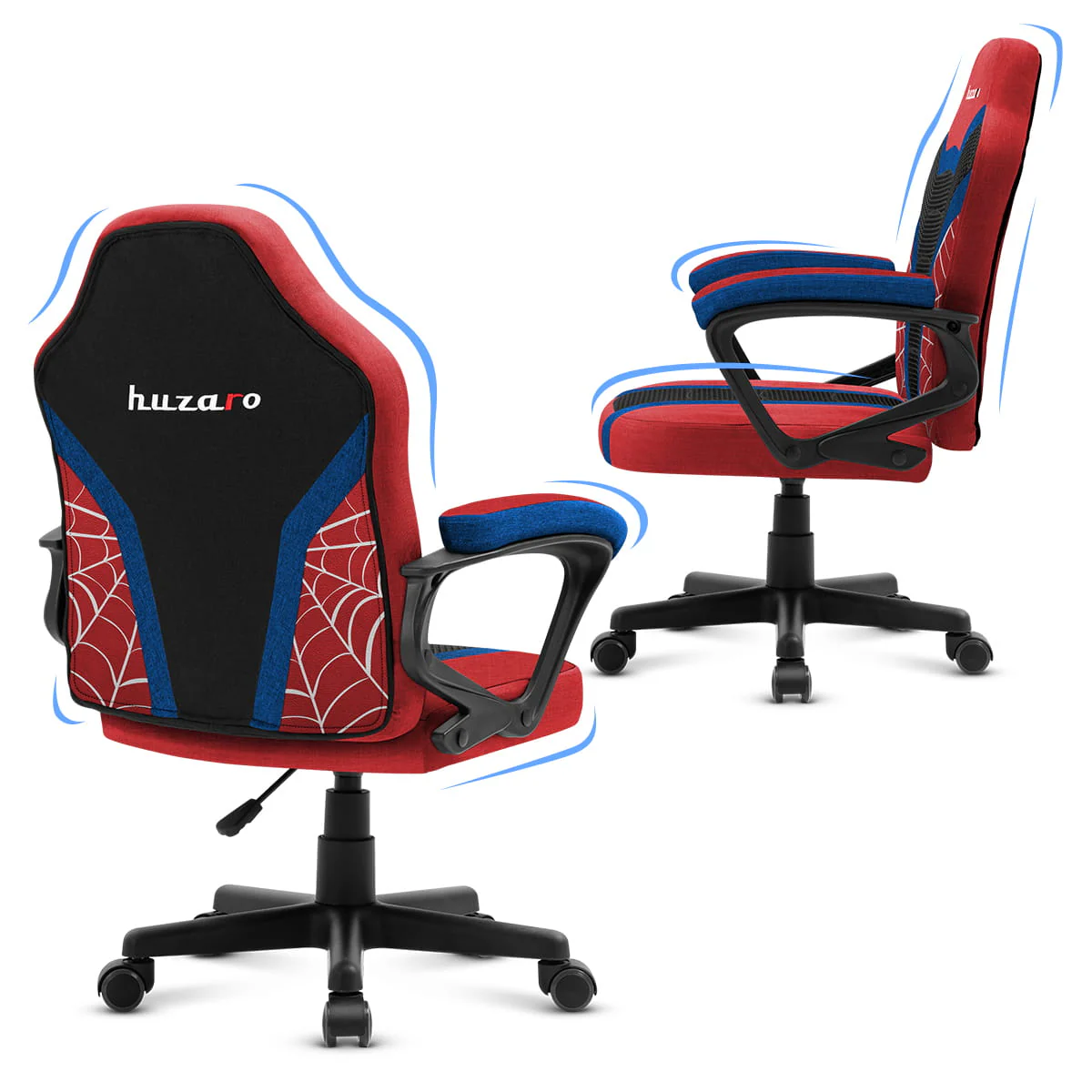 Fotel Gamingowy dla dziecka Huzaro Ranger 1.0 Spider Mesh OUTLET - Image 13
