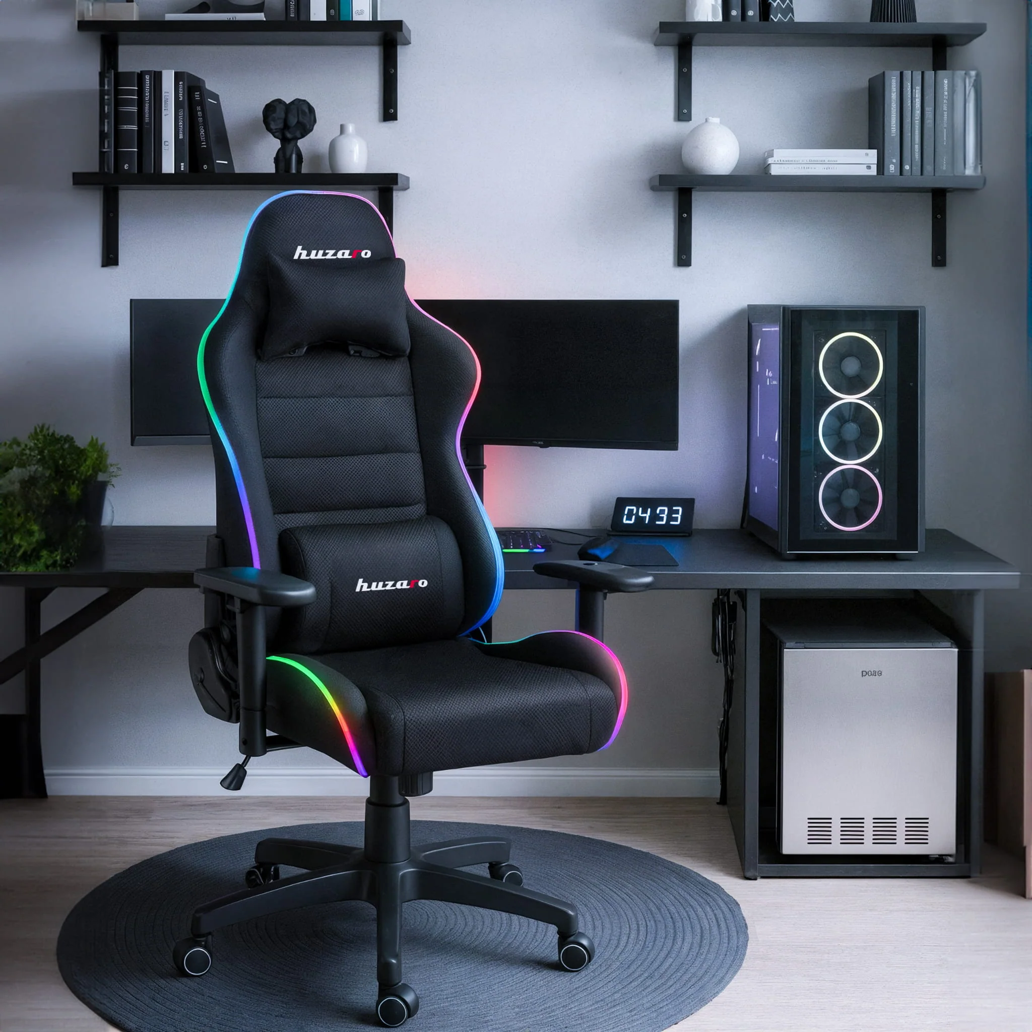 Fotel Gamingowy dla dziecka HUZARO RANGER 6.0 RGB Mesh - Image 4