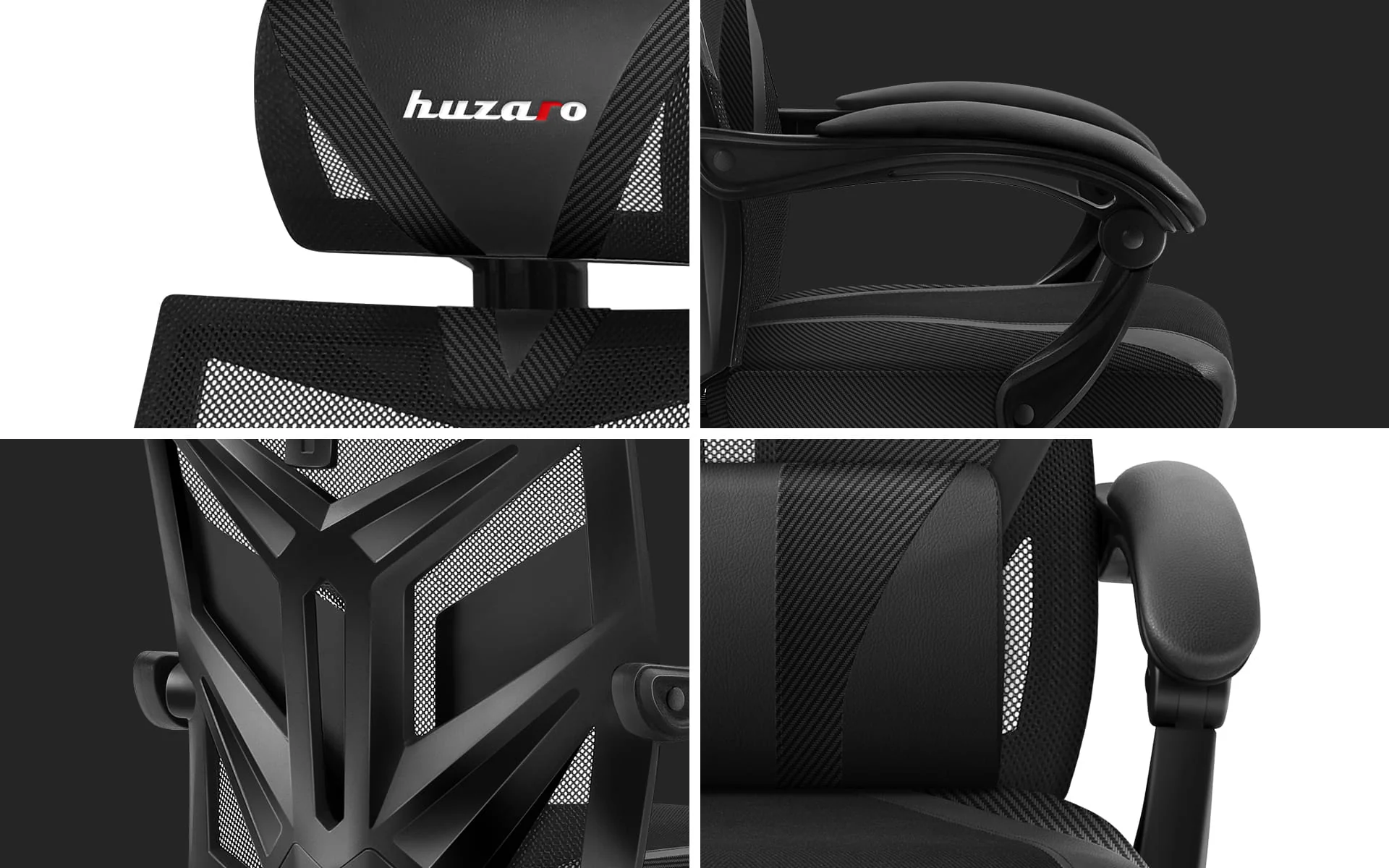 Fotel Gamingowy HUZARO COMBAT 5.0 Black - Image 17