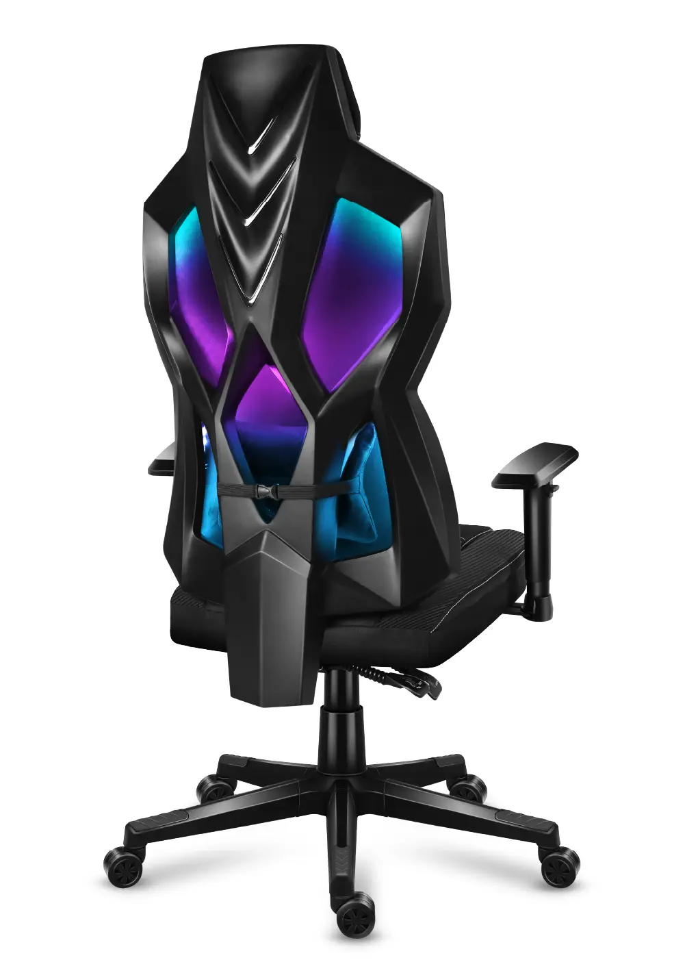 Fotel Gamingowy Huzaro COMBAT 6.2 Black RGB - Image 15