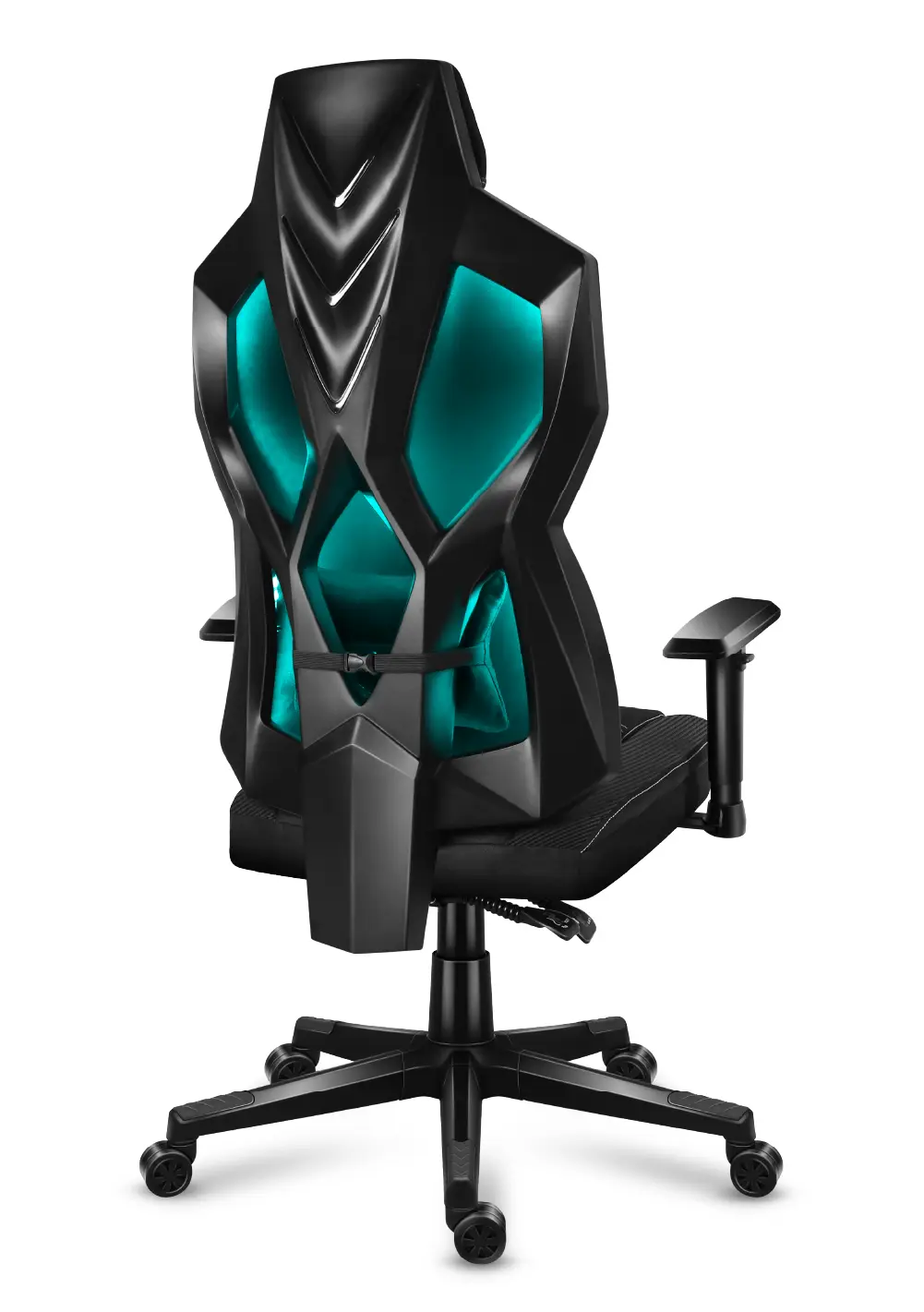 Fotel Gamingowy Huzaro COMBAT 6.2 Black RGB - Image 9
