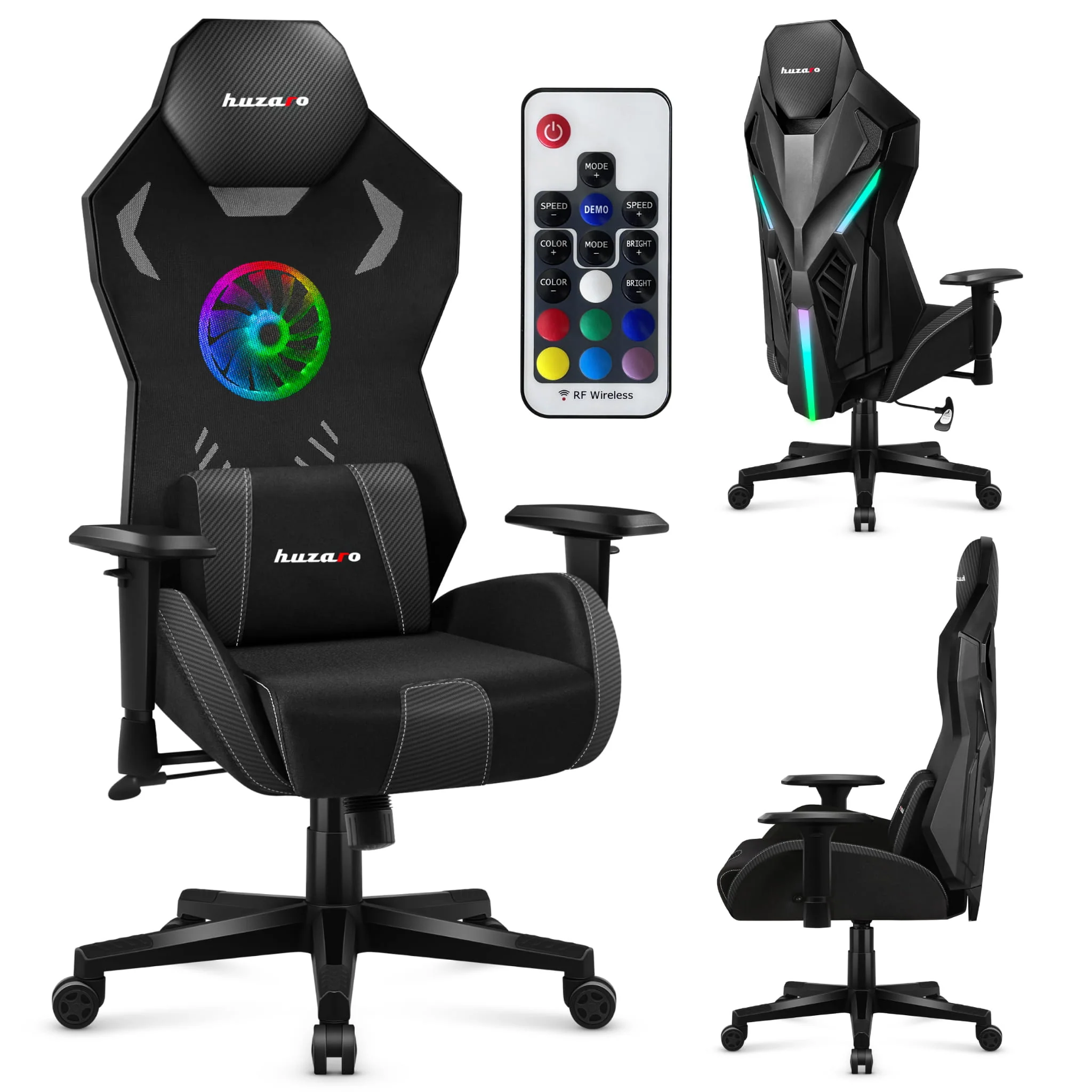 Fotel gamingowy Huzaro Combat 7.6 RGB Led - Image 8