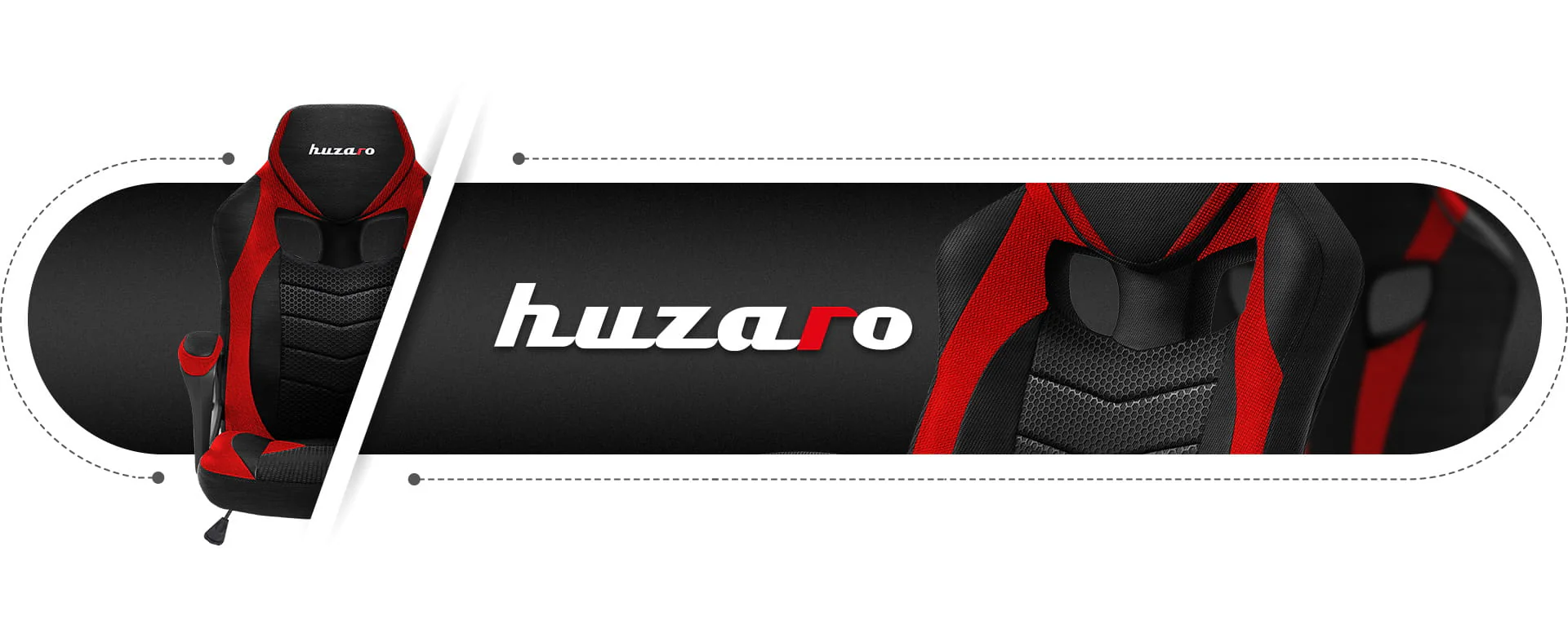 Fotel Gamingowy HUZARO FORCE 2.5 Red Mesh OUTLET - Image 14