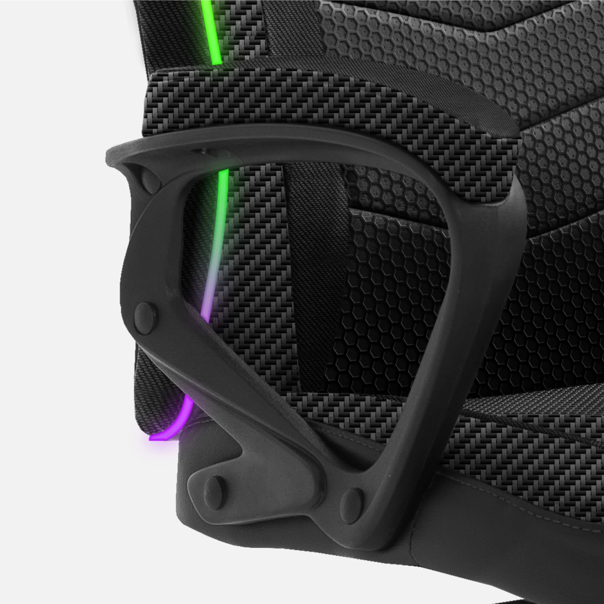 Fotel Gamingowy Huzaro Force 2.5 RGB Carbon Mesh - Image 11