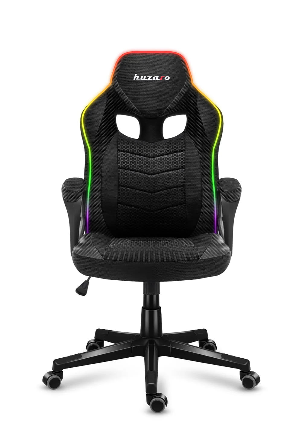 Fotel Gamingowy Huzaro Force 2.5 RGB Carbon Mesh - Image 9
