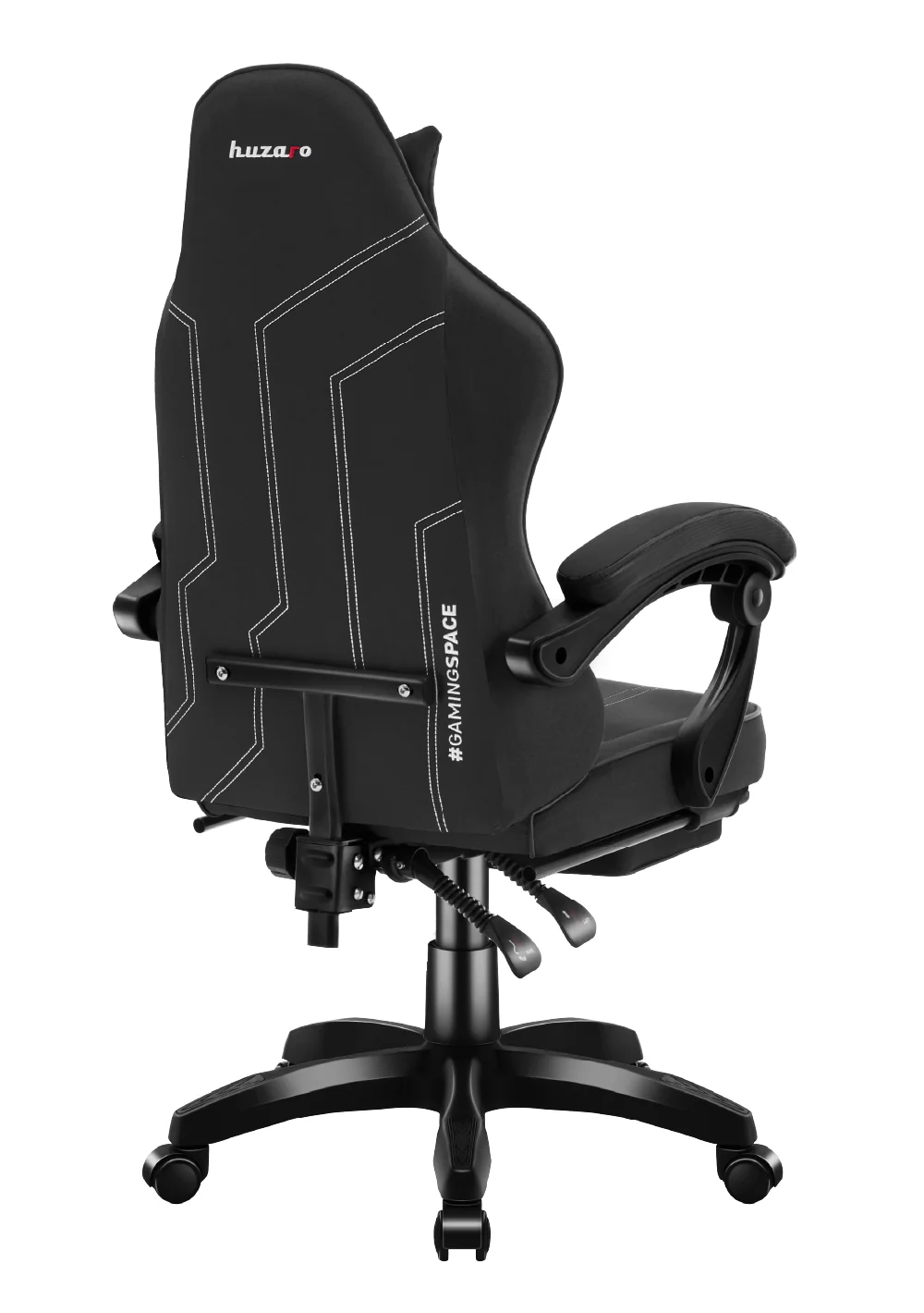 Fotel gamingowy Huzaro Force 3.7 Carbon Black OUTLET - Image 2