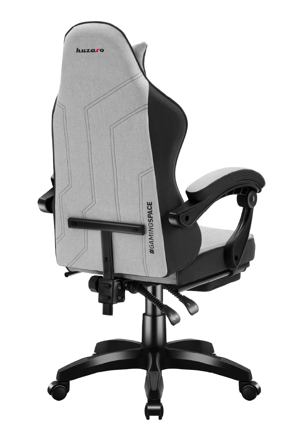Fotel gamingowy Huzaro Force 3.7 Grey OUTLET - Image 2