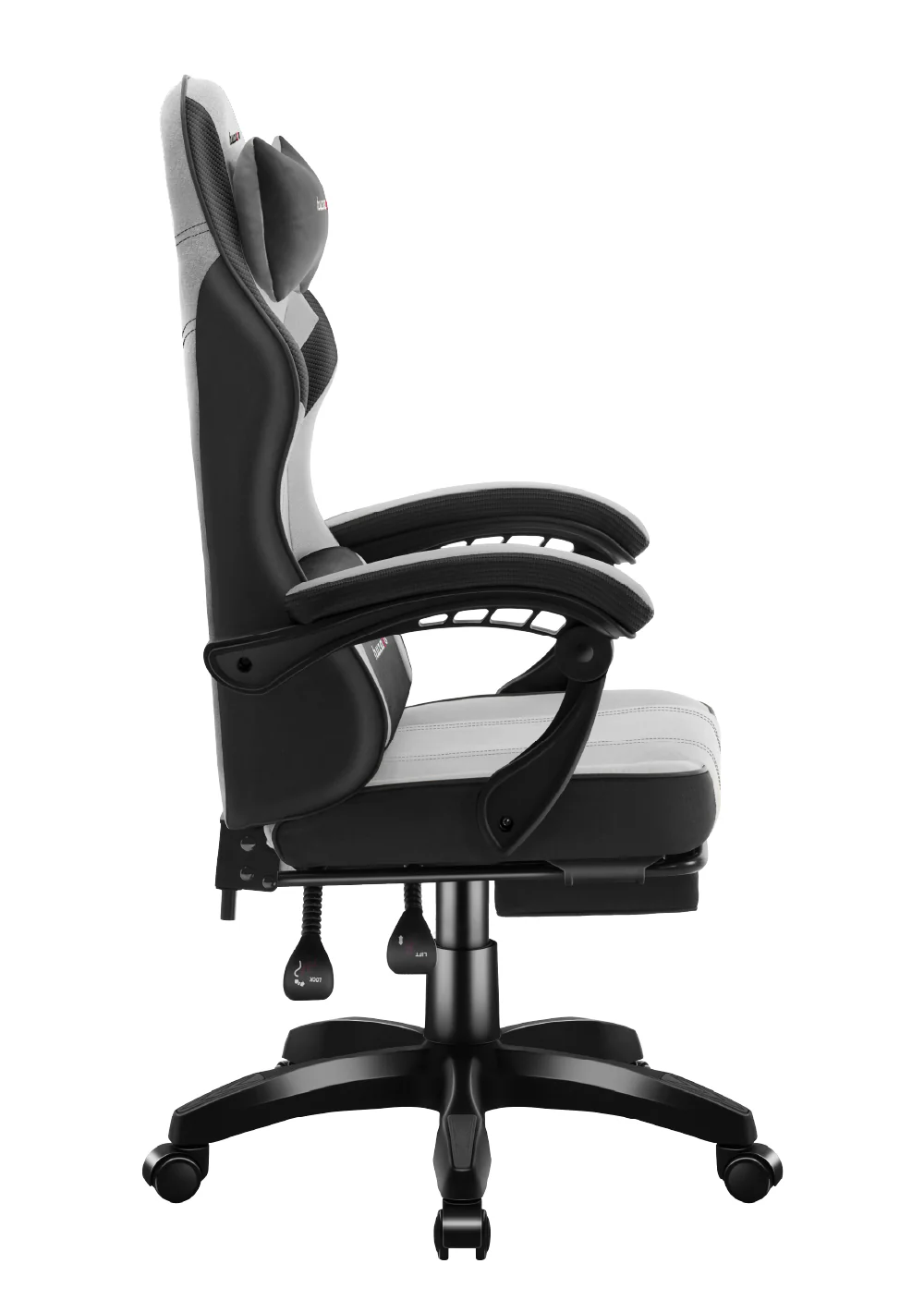 Fotel gamingowy Huzaro Force 3.7 Grey OUTLET - Image 7