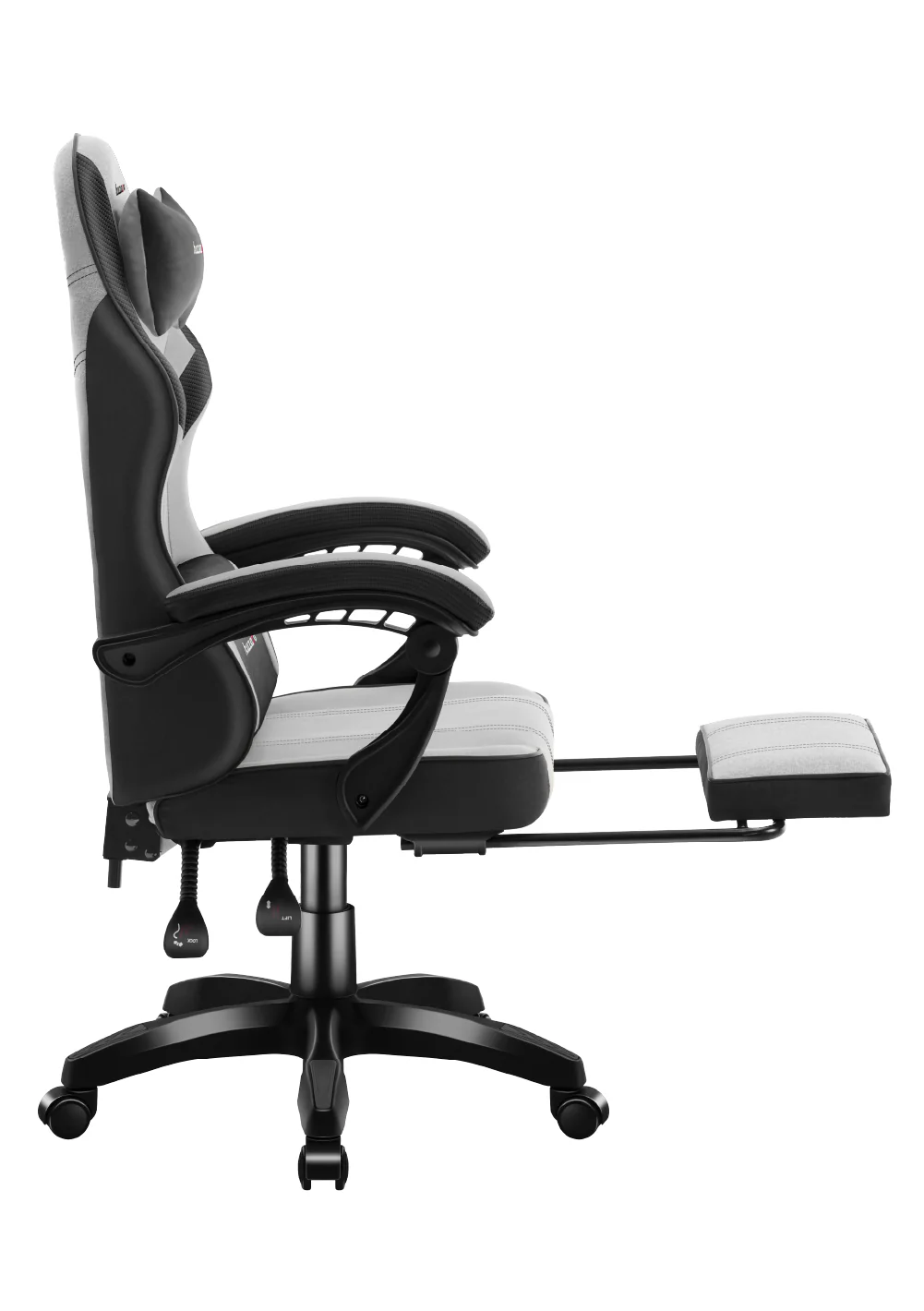 Fotel gamingowy Huzaro Force 3.7 Grey OUTLET - Image 8