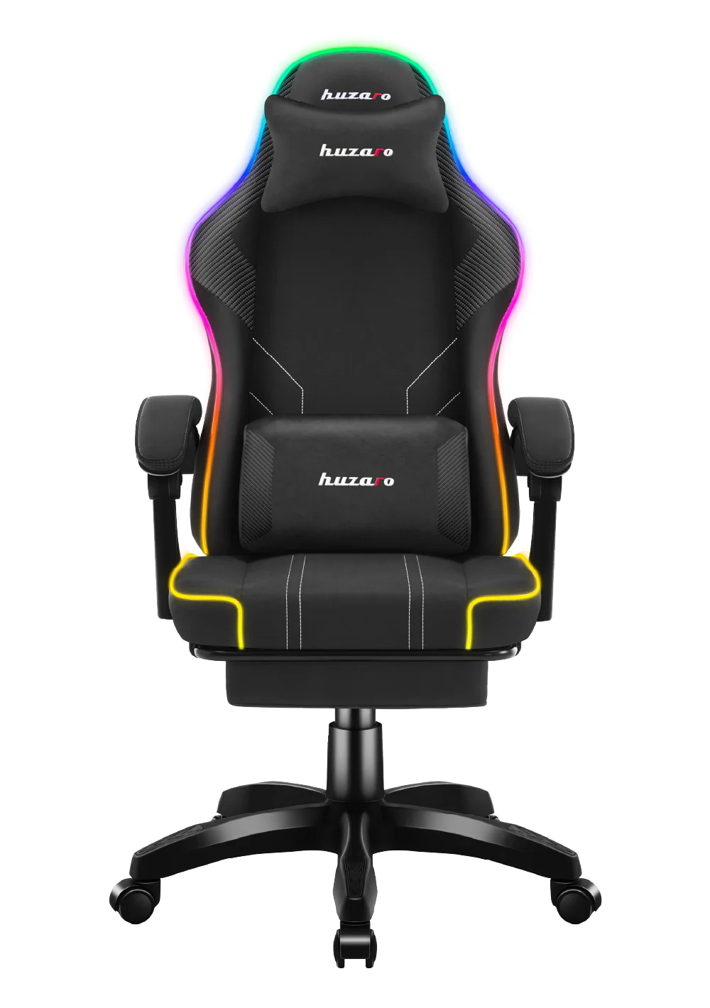 Fotel gamingowy Huzaro Force 3.7 RGB Black - Image 9