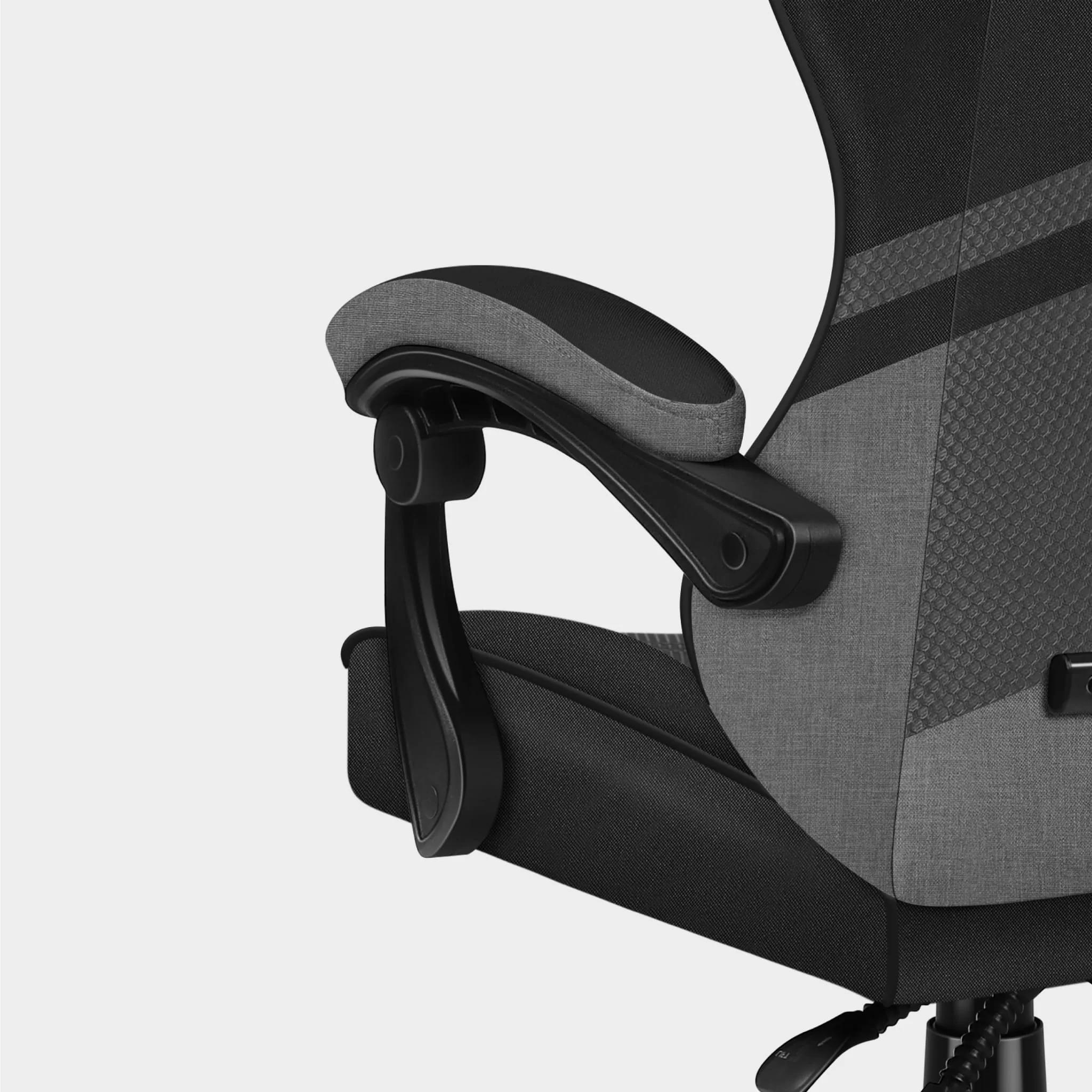 Fotel Gamingowy HUZARO FORCE 4.4 Grey Mesh - Image 7