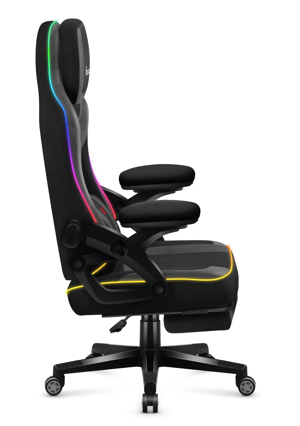 Fotel gamingowy Huzaro Force 4.6 Black RGB Smart - Image 10