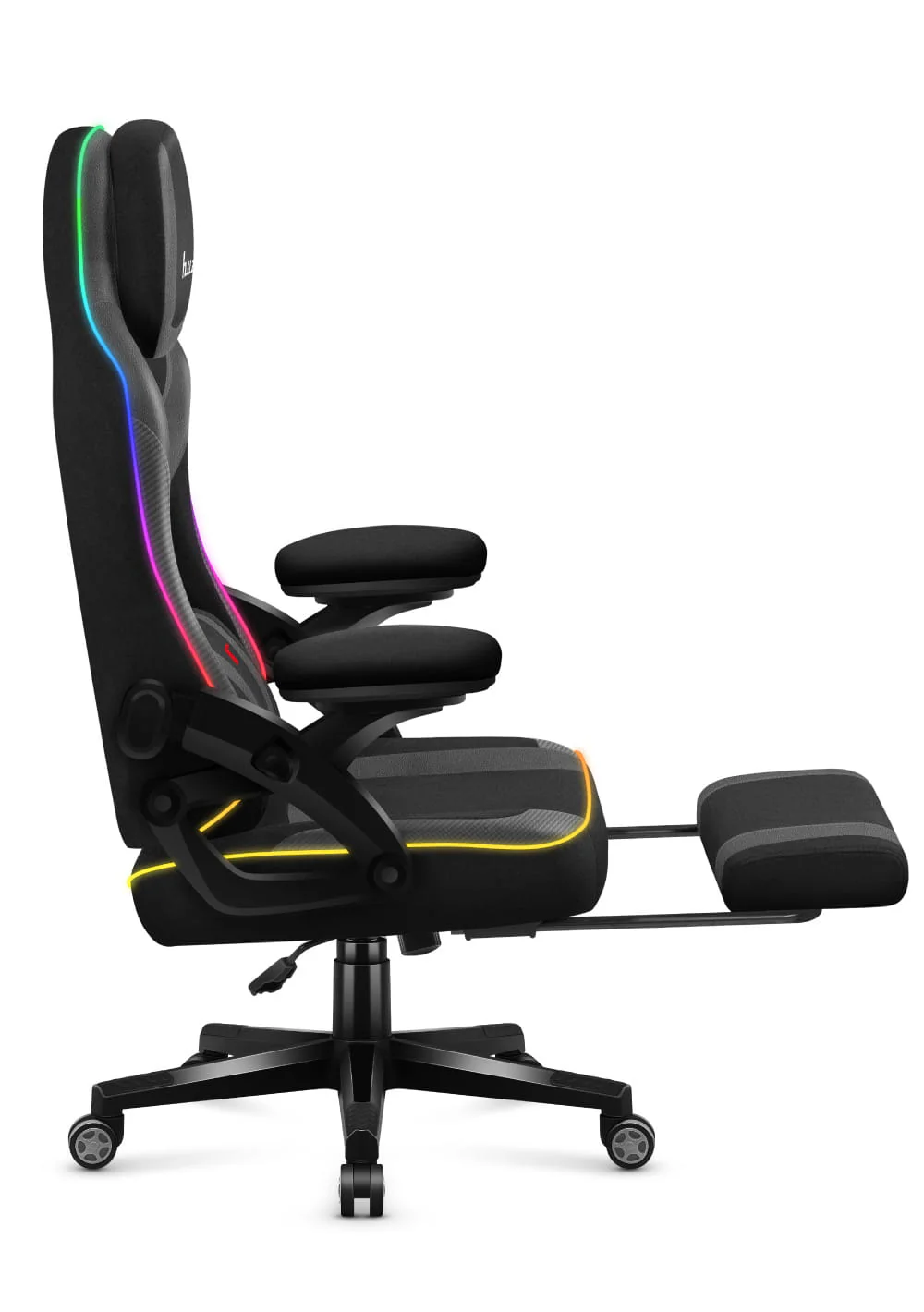 Fotel gamingowy Huzaro Force 4.6 Black RGB Smart - Image 11