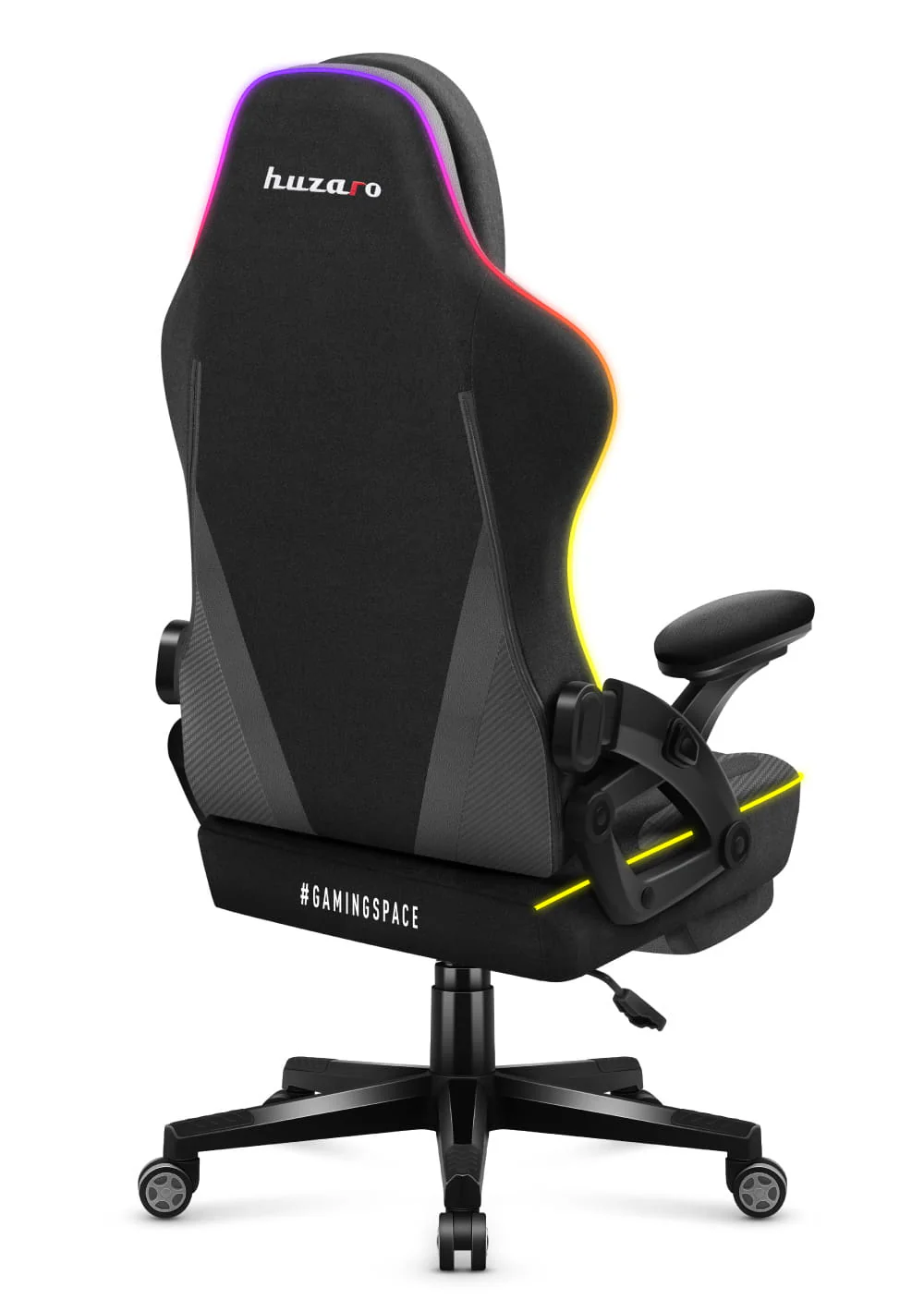 Fotel gamingowy Huzaro Force 4.6 Black RGB Smart - Image 7