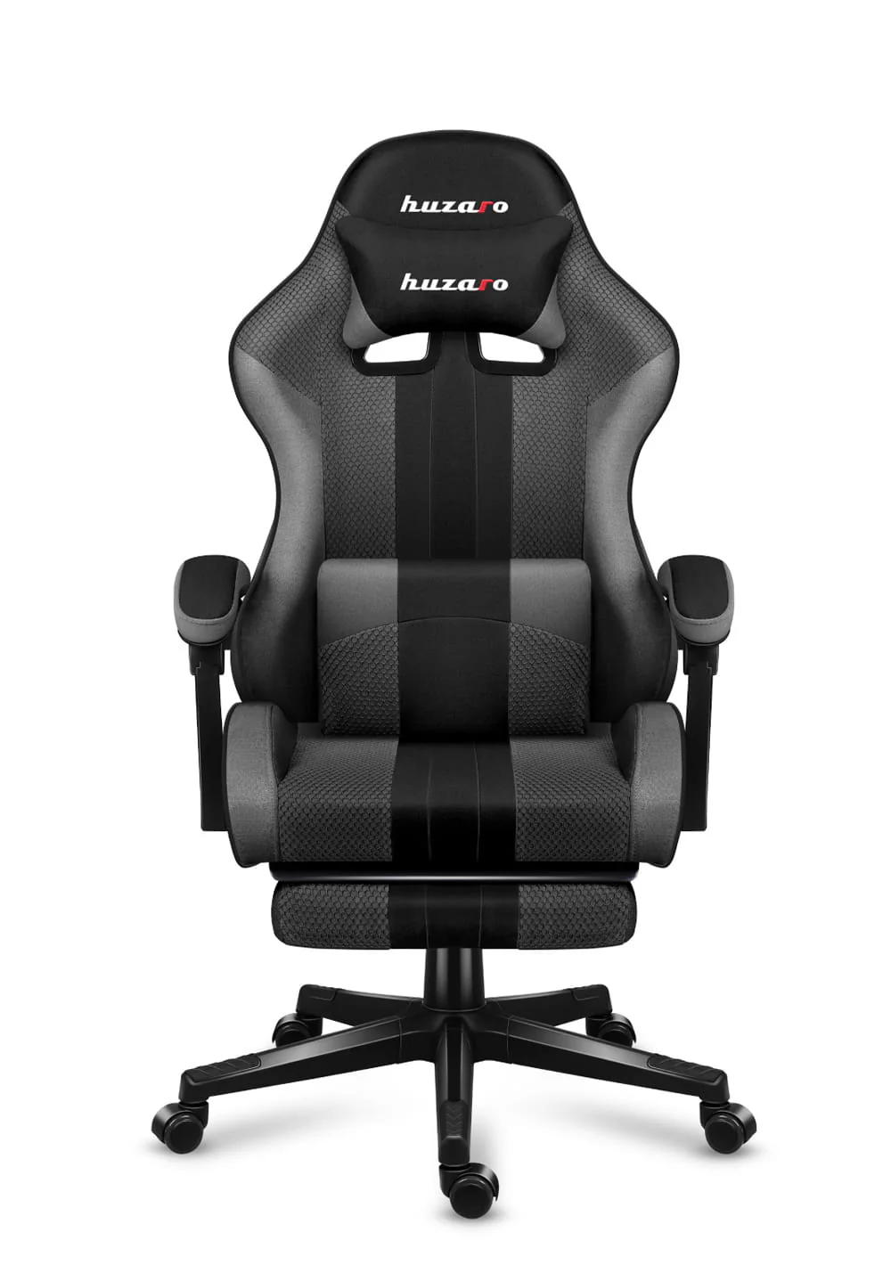 Fotel Gamingowy Huzaro Force 4.7 Grey Mesh OUTLET - Image 2