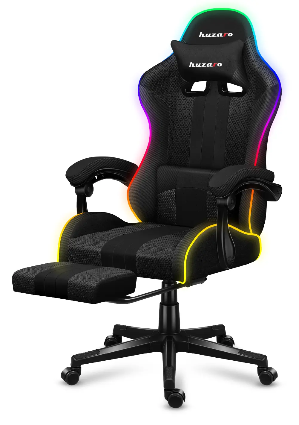 Fotel Gamingowy HUZARO Force 4.7 RGB Mesh - Image 10