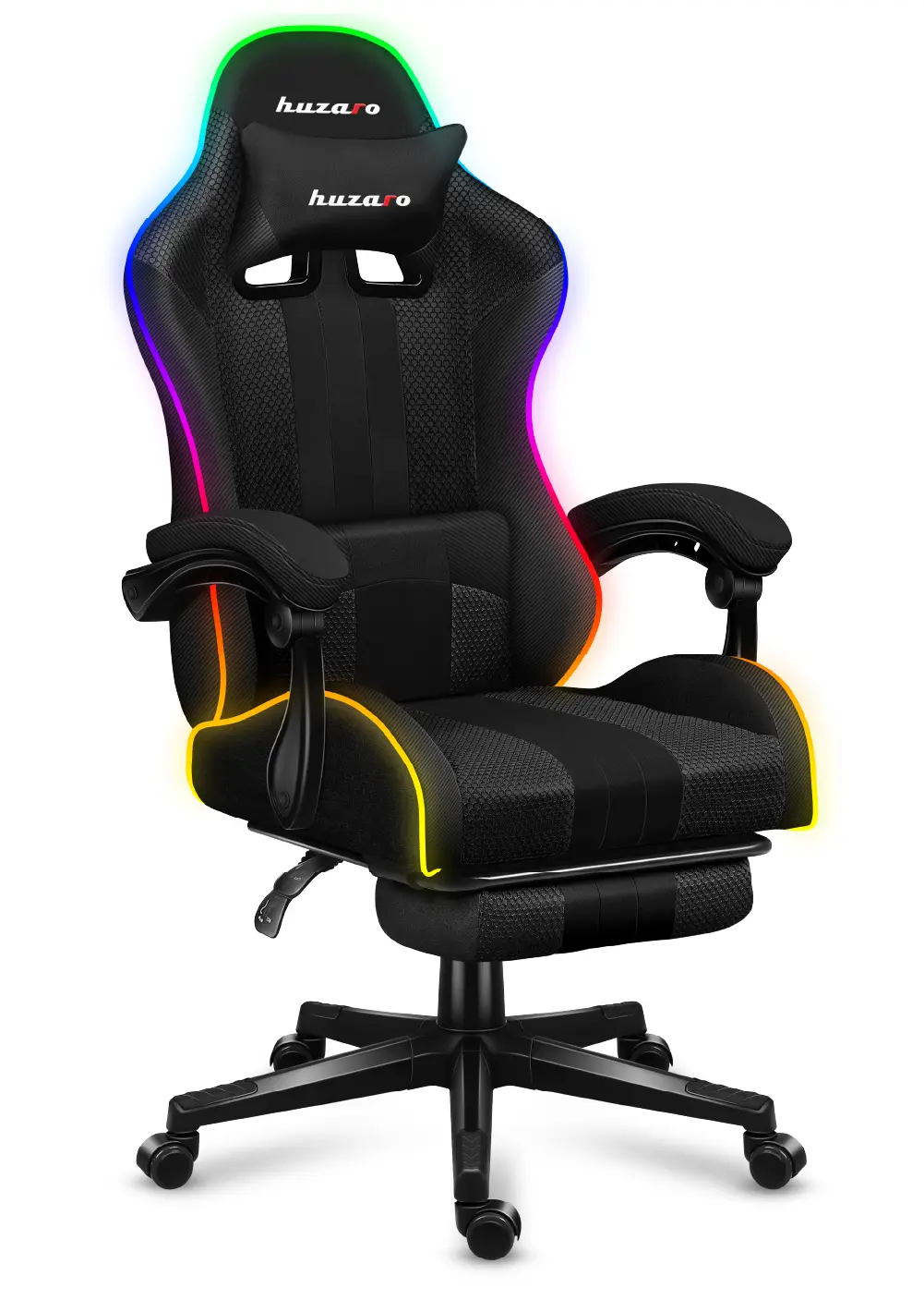 Fotel Gamingowy HUZARO Force 4.7 RGB Mesh - Image 12