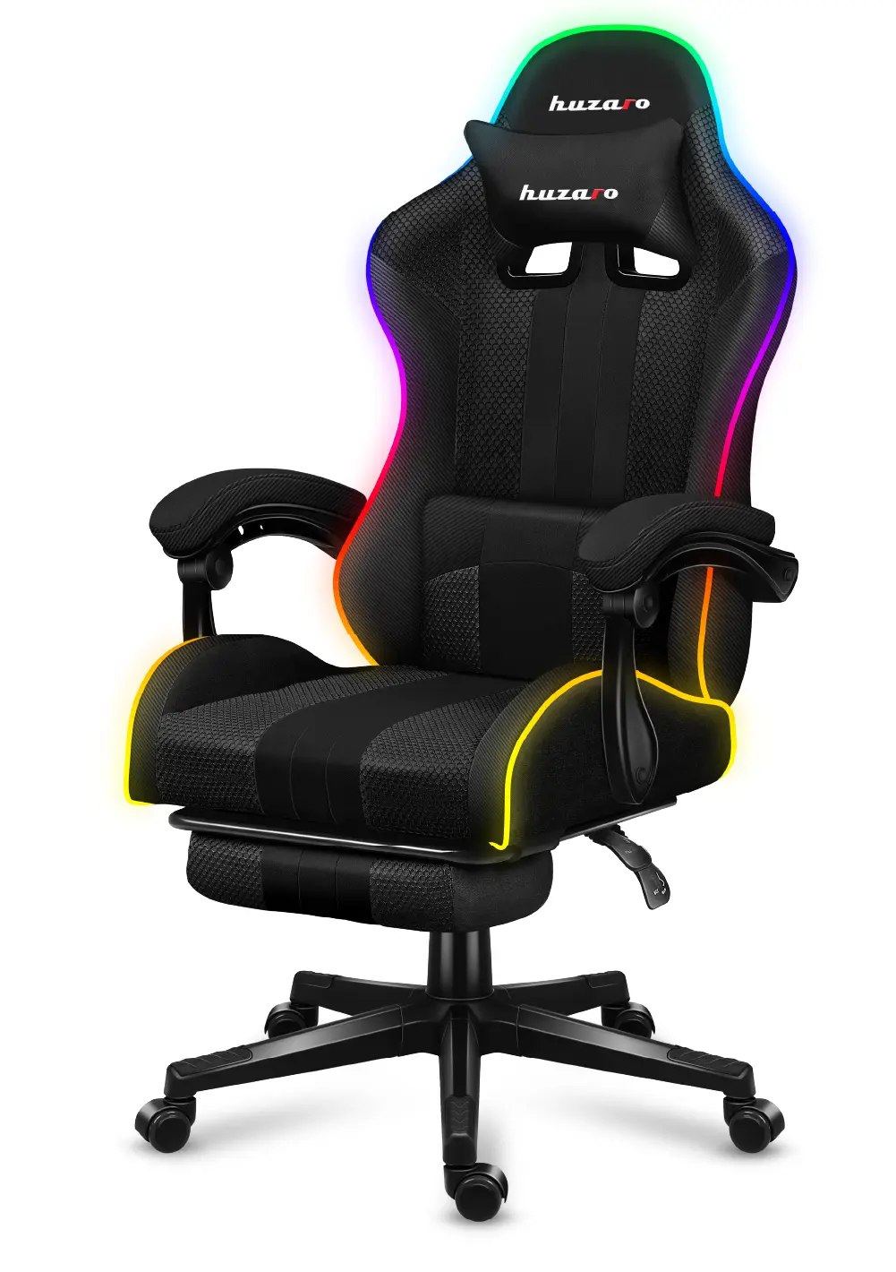 Fotel Gamingowy HUZARO Force 4.7 RGB Mesh - Image 9