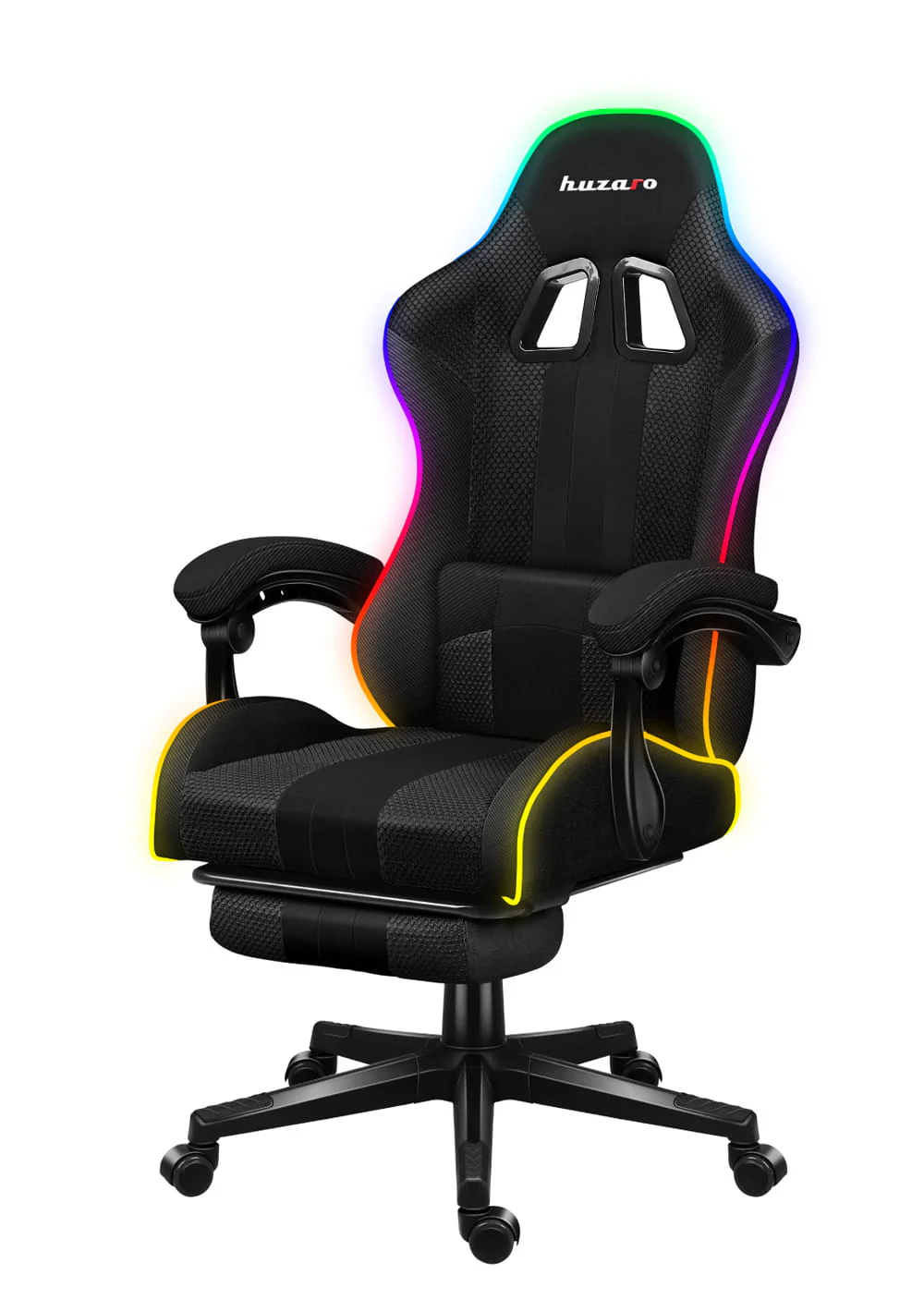 Fotel Gamingowy HUZARO Force 4.7 RGB Mesh OUTLET - Image 11