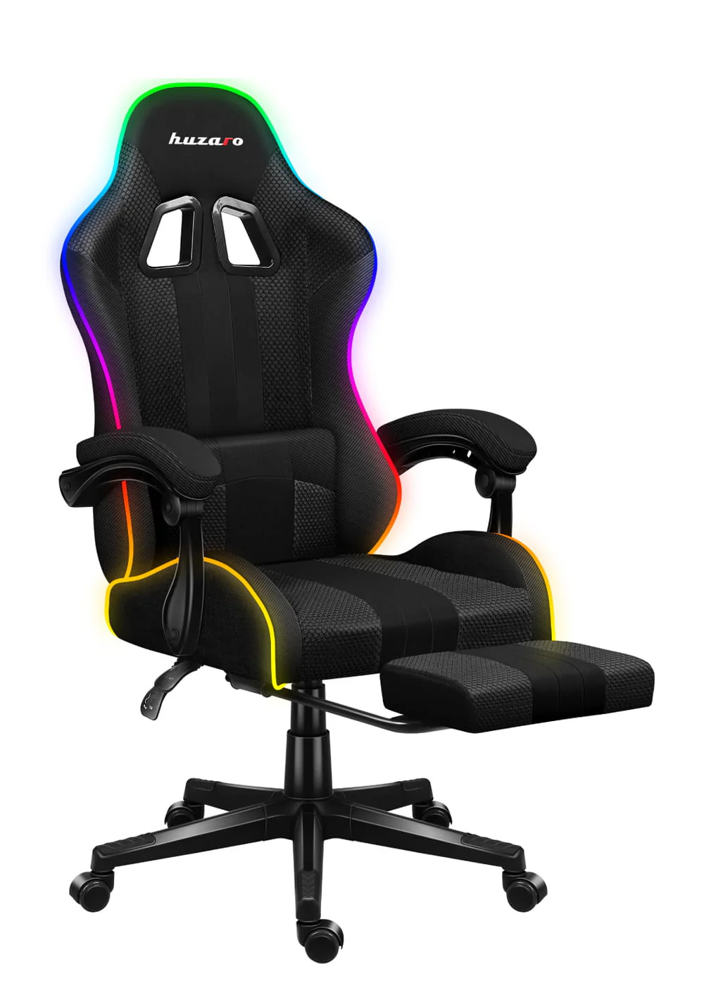Fotel Gamingowy HUZARO Force 4.7 RGB Mesh OUTLET - Image 9