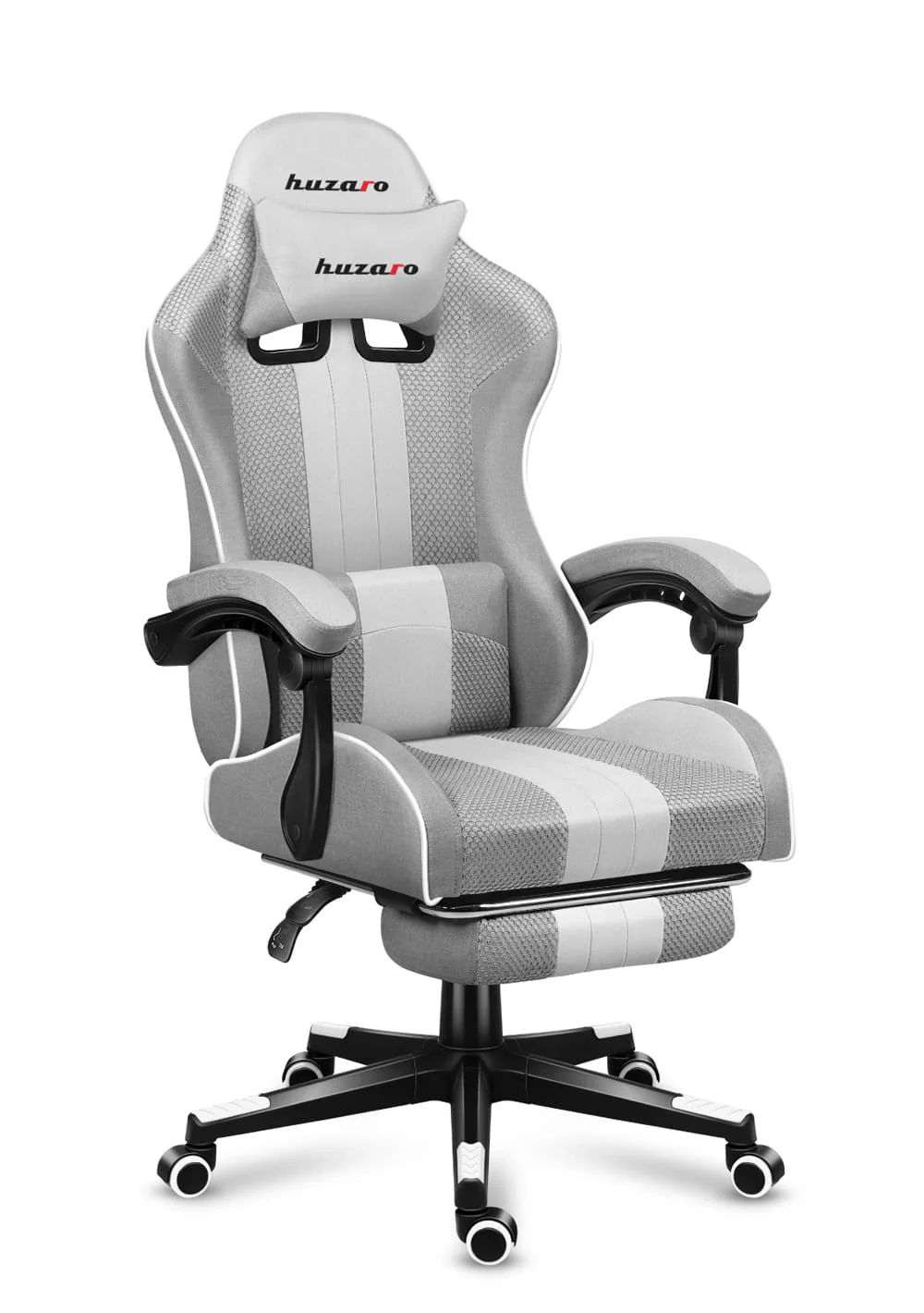 Fotel Gamingowy HUZARO Force 4.7 White Mesh - Image 5