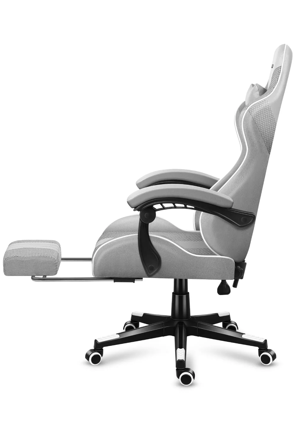 Fotel Gamingowy HUZARO Force 4.7 White Mesh - Image 9