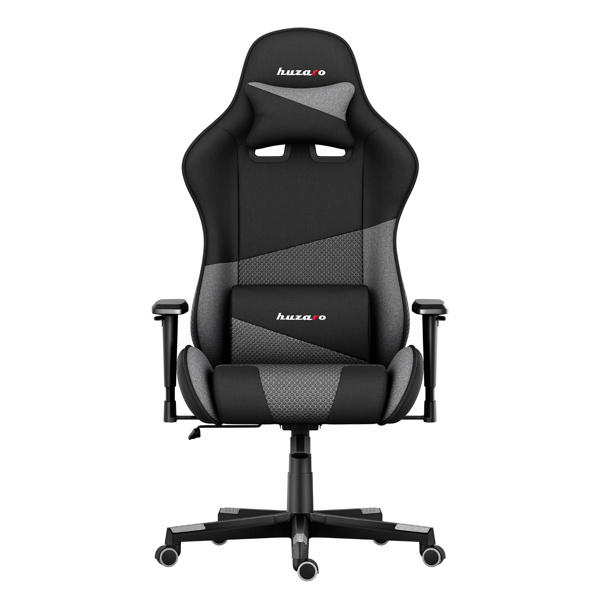Fotel Gamingowy HUZARO FORCE 6.2 Grey Mesh - Image 2