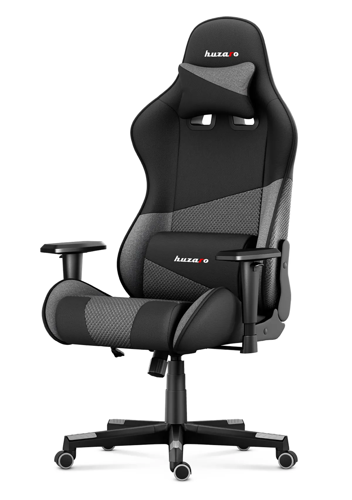 Fotel Gamingowy HUZARO FORCE 6.2 Grey Mesh - Image 6