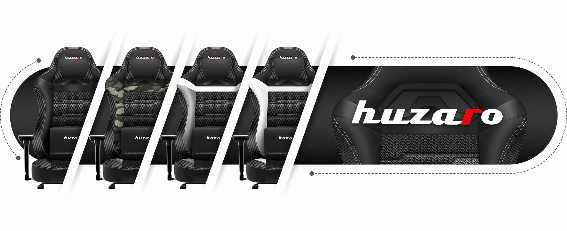 Fotel Gamingowy HUZARO FORCE 7.7 Black OUTLET - Image 12